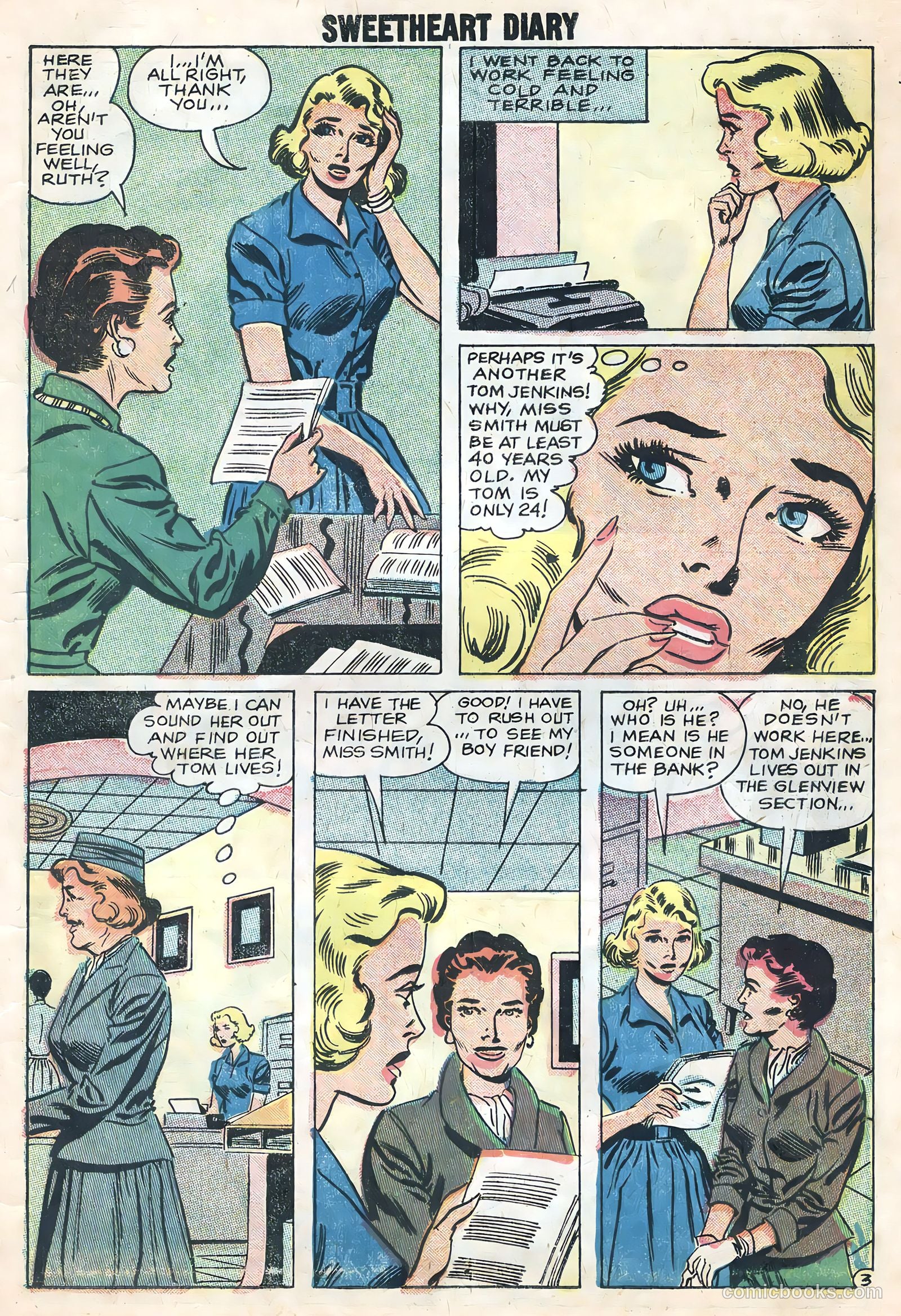 Sweetheart Diary #44 (1958) — page 11 of 36