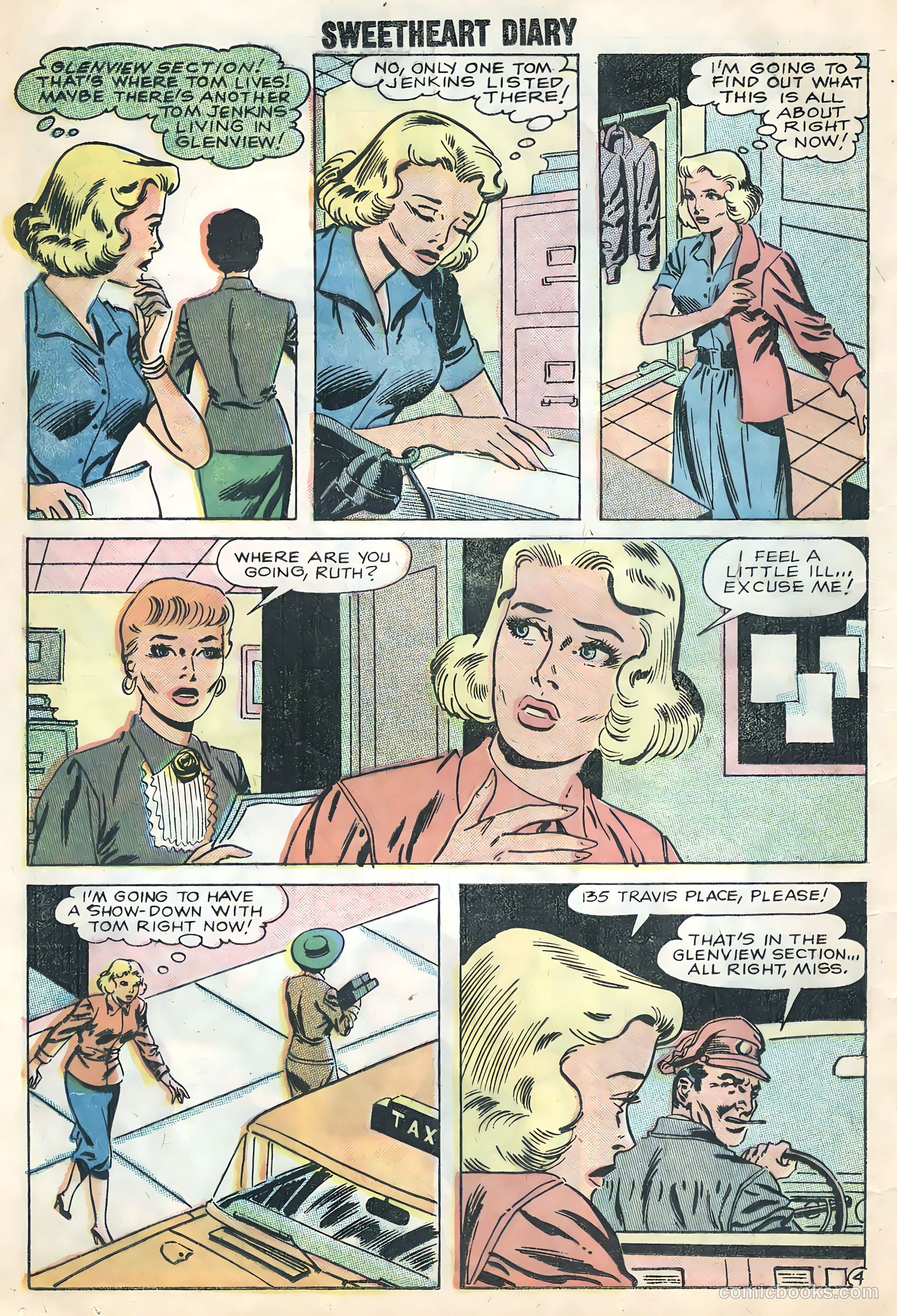 Sweetheart Diary #44 (1958) — page 12 of 36