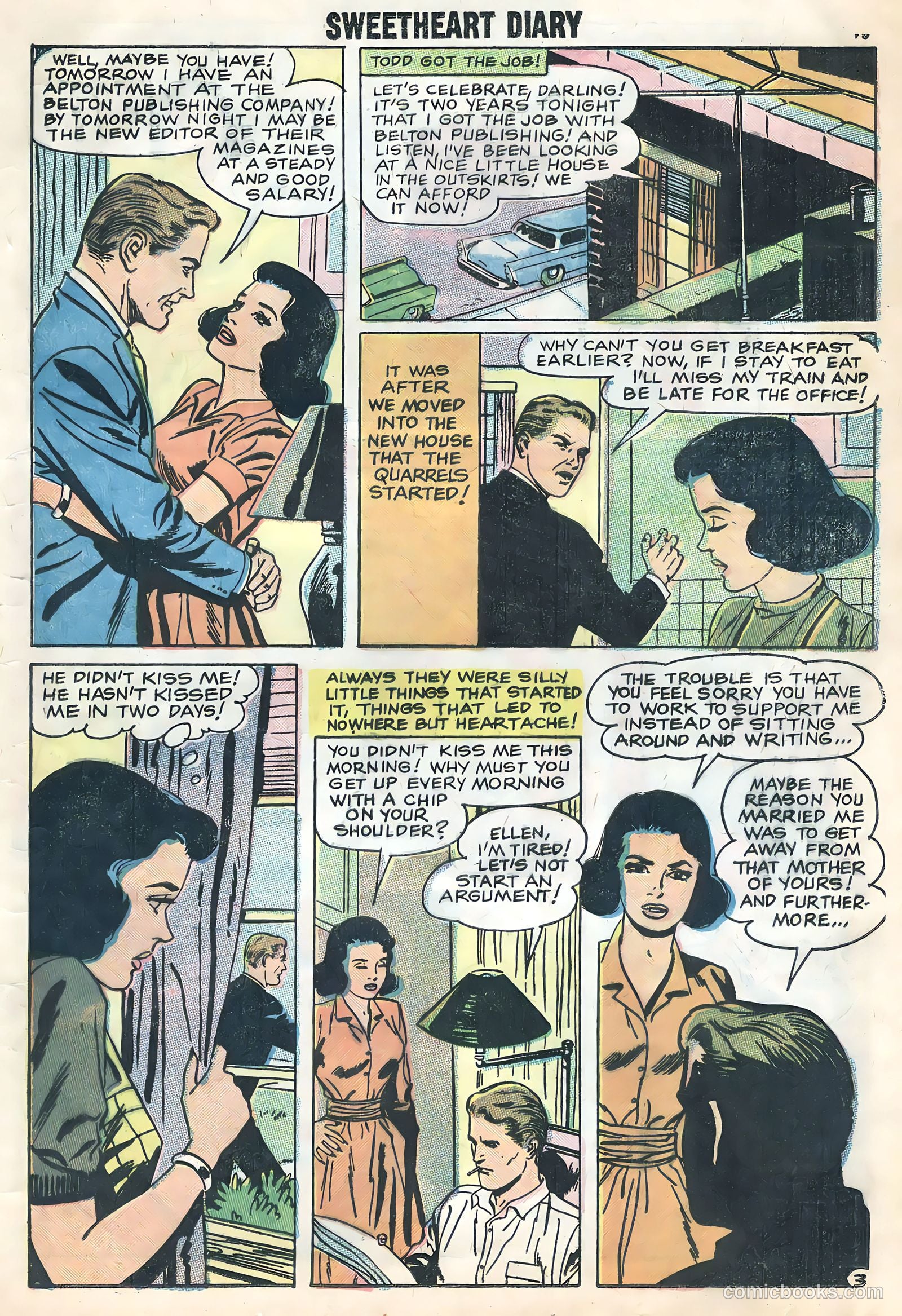 Sweetheart Diary #44 (1958) — page 17 of 36