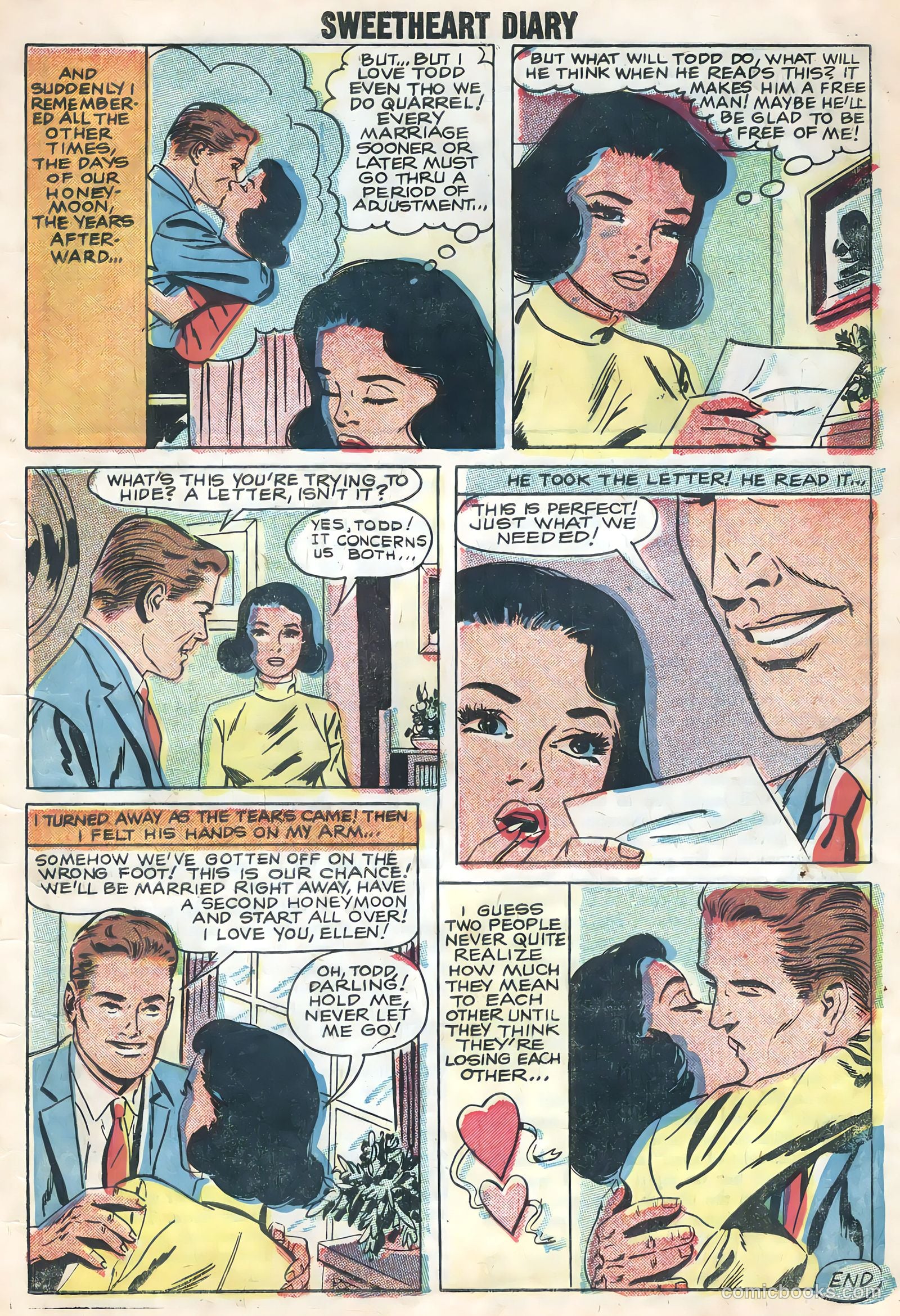 Sweetheart Diary #44 (1958) — page 19 of 36
