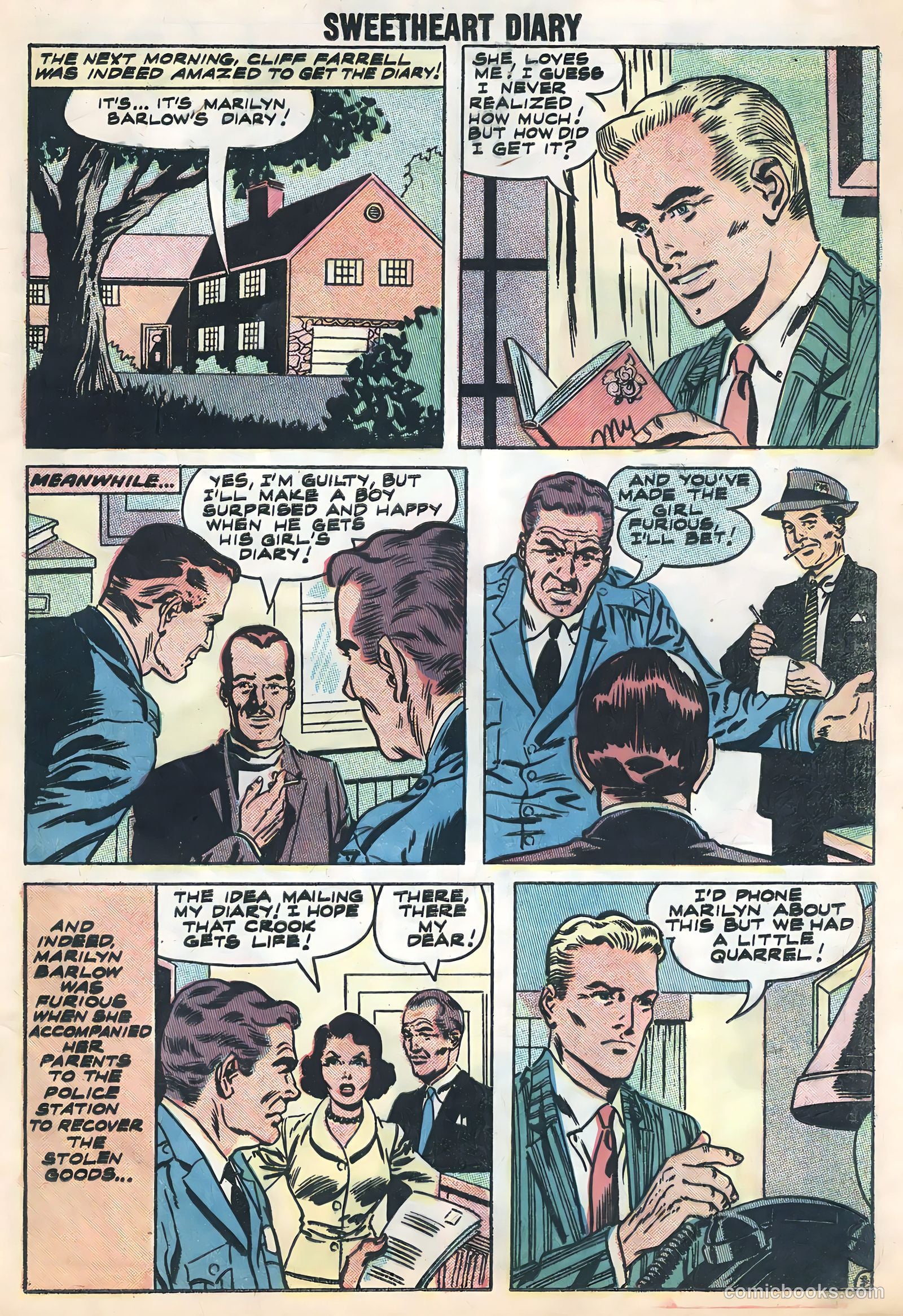 Sweetheart Diary #44 (1958) — page 25 of 36