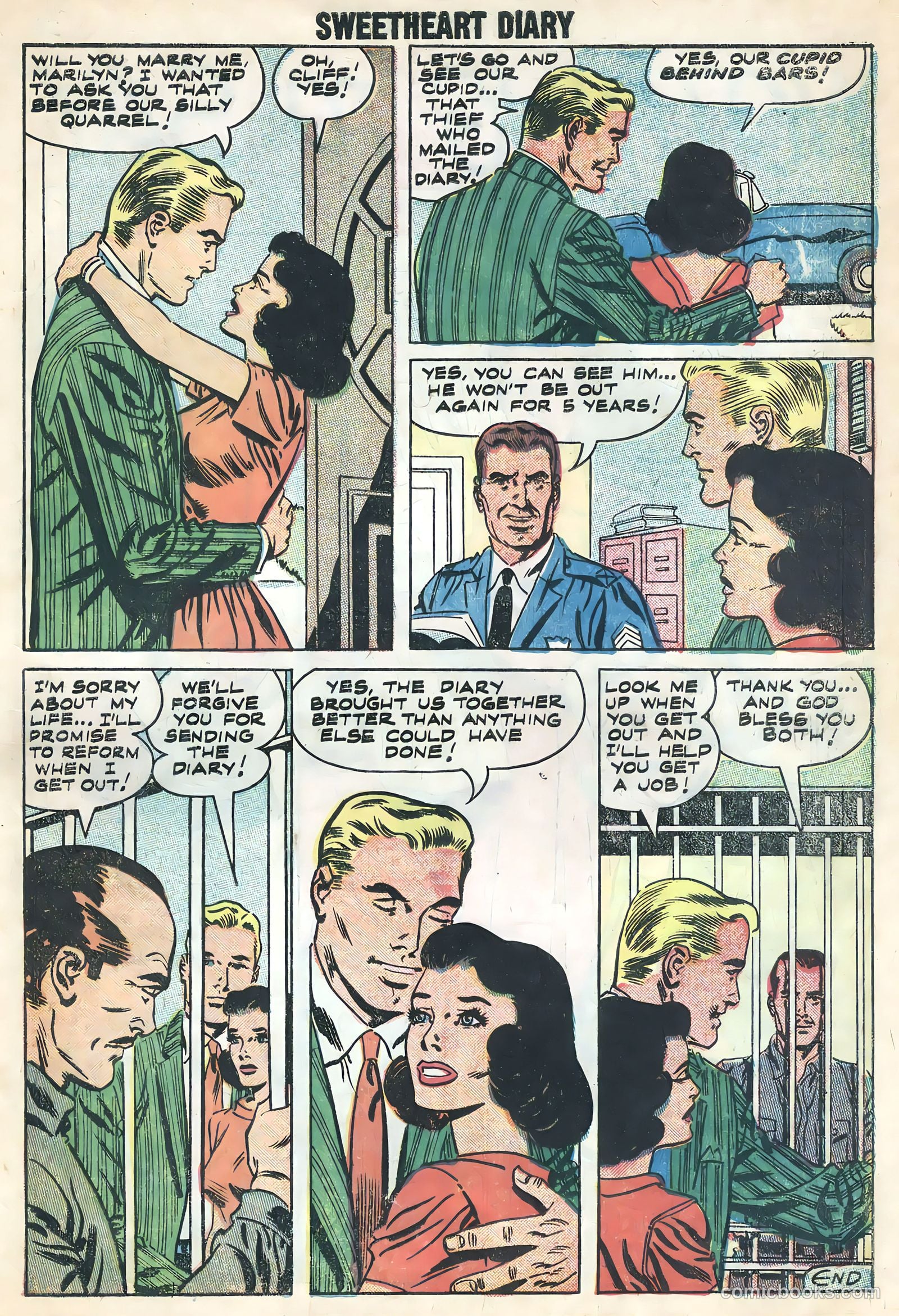 Sweetheart Diary #44 (1958) — page 27 of 36