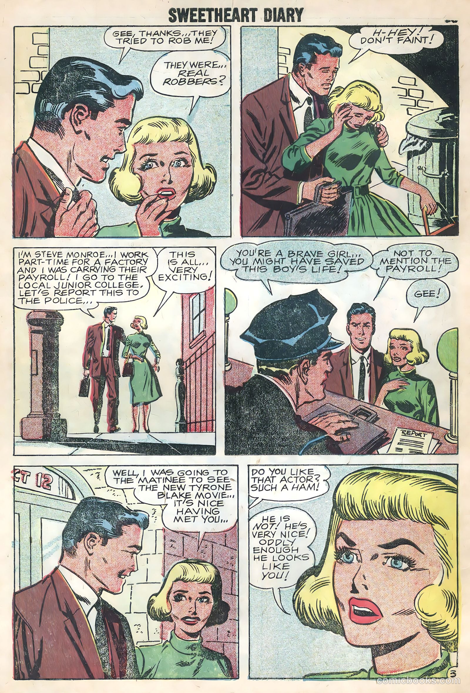 Sweetheart Diary #44 (1958) — page 30 of 36