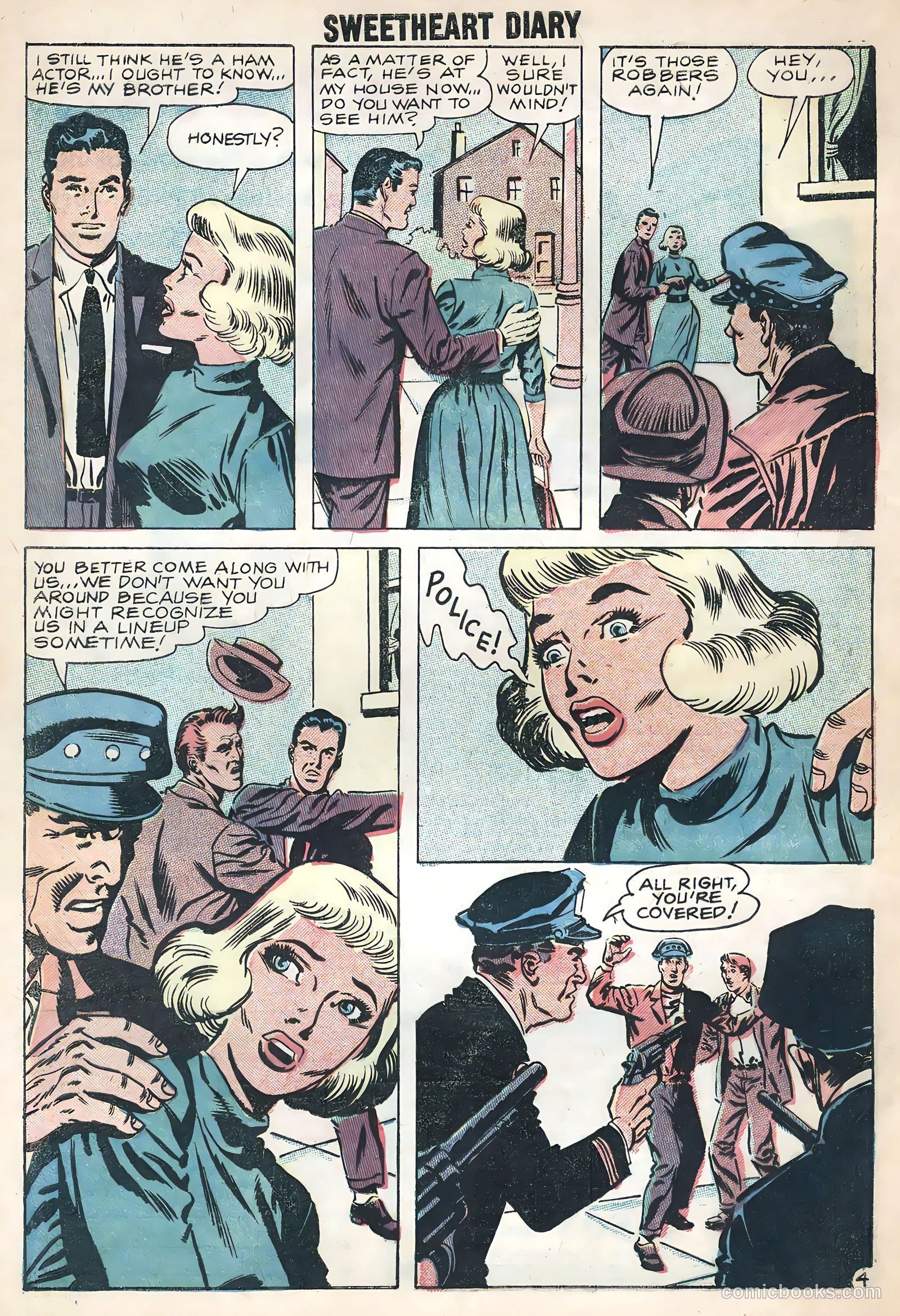 Sweetheart Diary #44 (1958) — page 32 of 36
