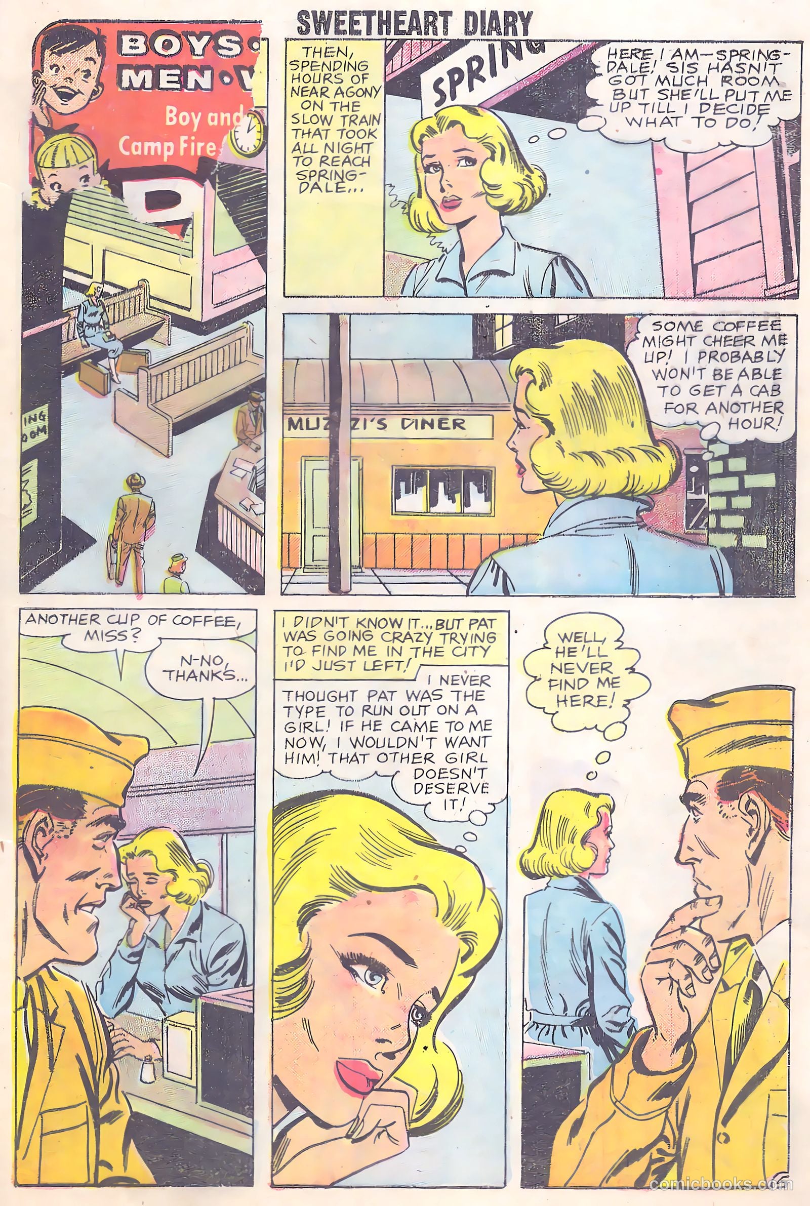 Sweetheart Diary #45 (1959) — page 13 of 36