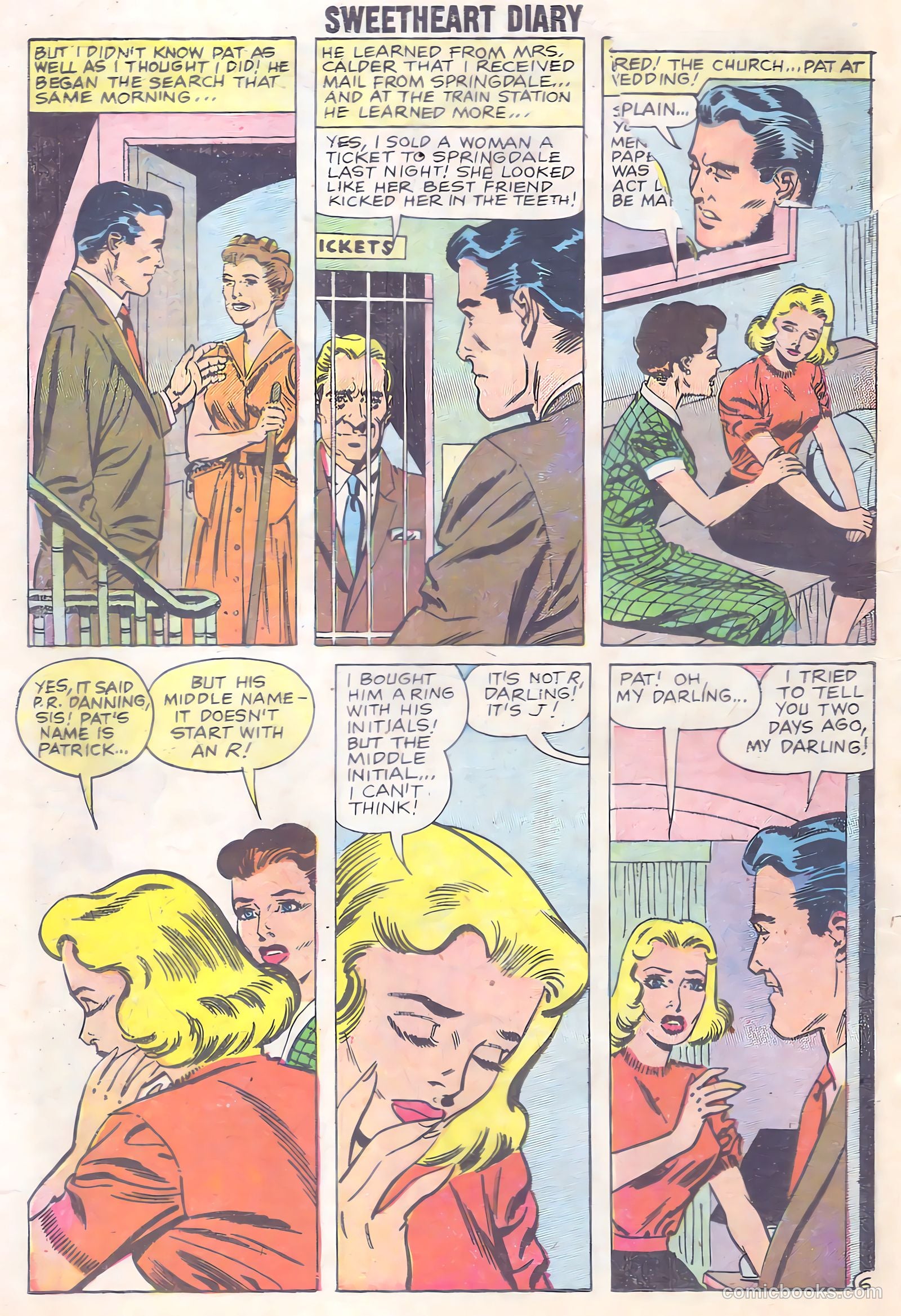 Sweetheart Diary #45 (1959) — page 14 of 36