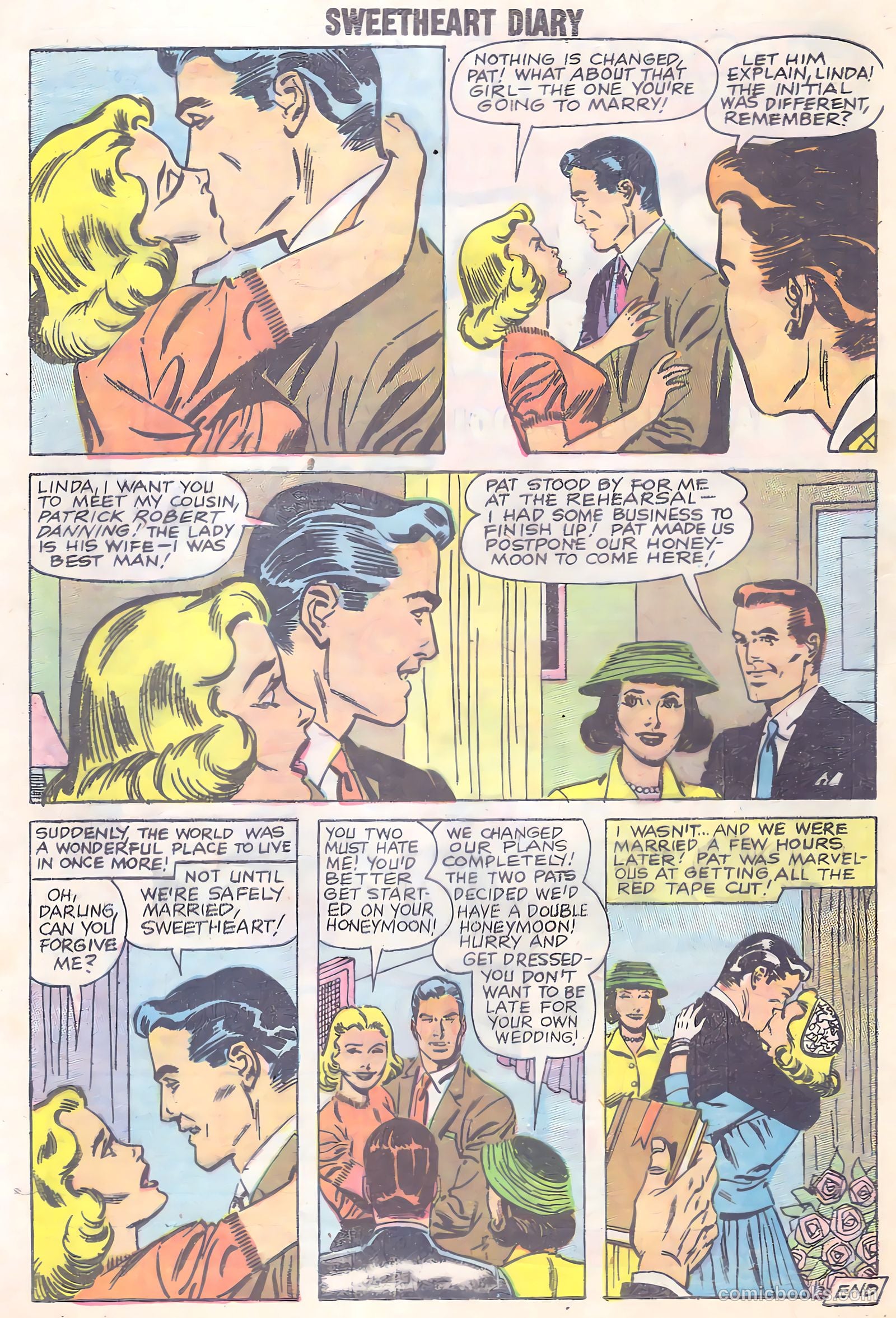 Sweetheart Diary #45 (1959) — page 16 of 36