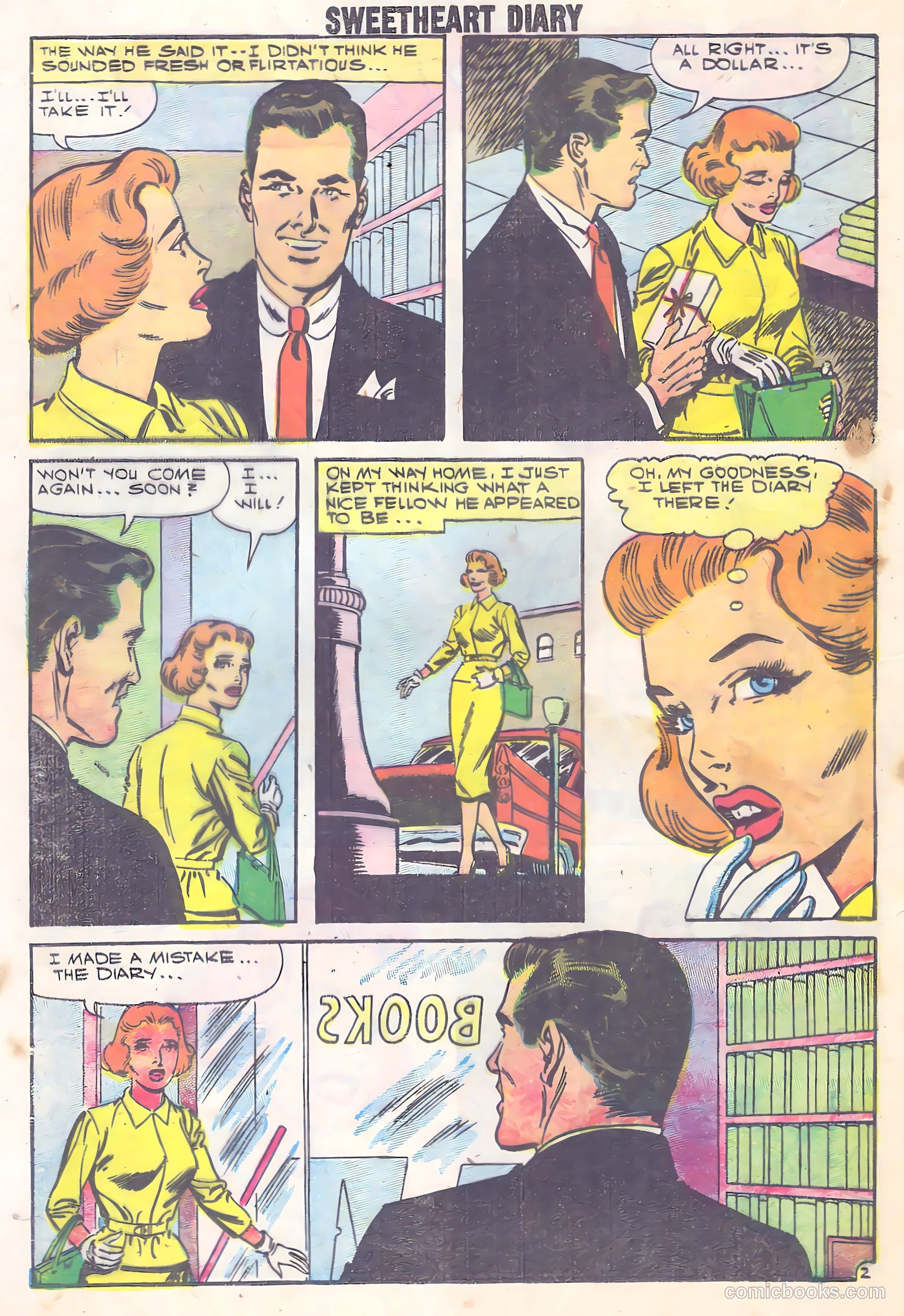 Sweetheart Diary #45 (1959) — page 20 of 36