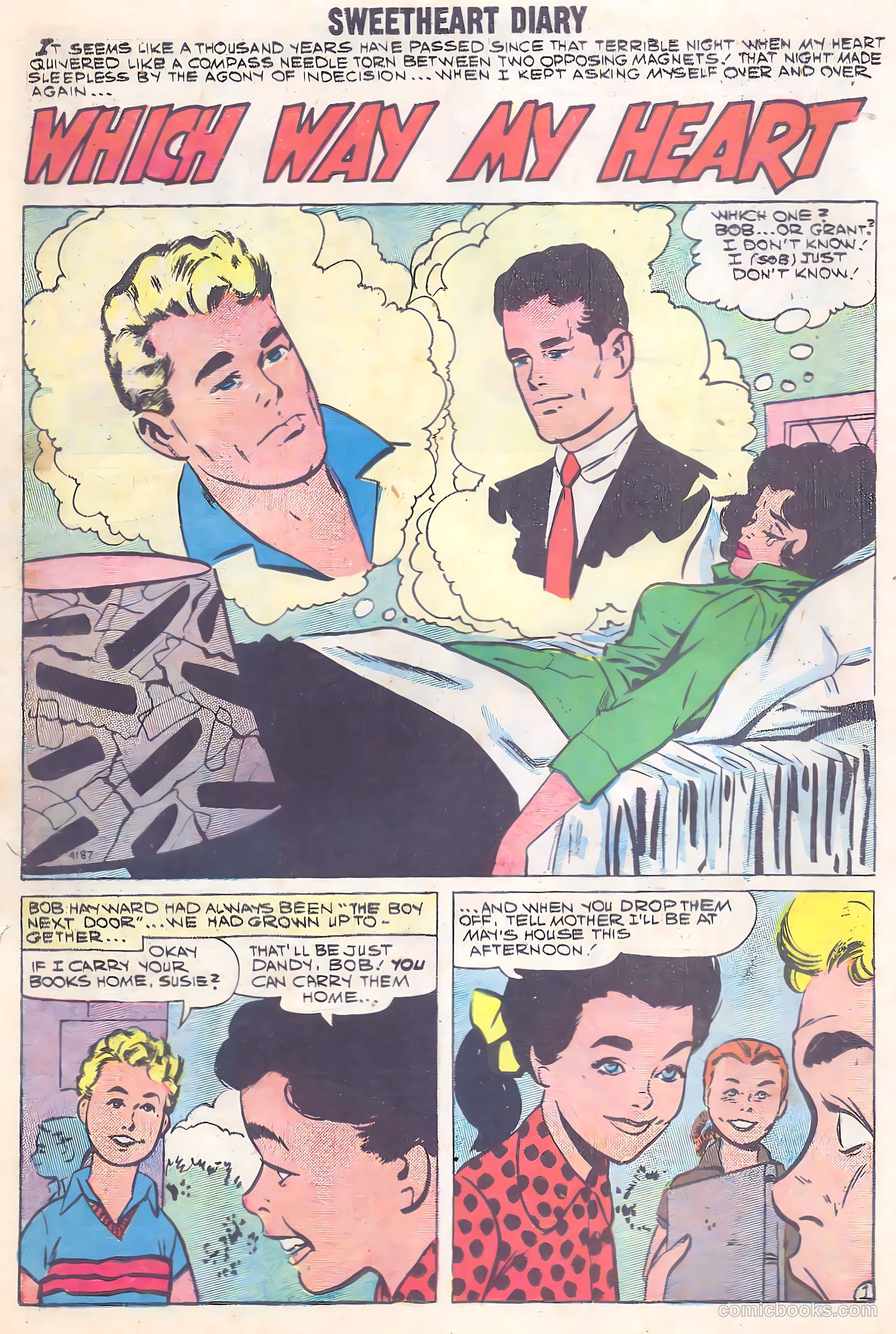 Sweetheart Diary #45 (1959) — page 23 of 36