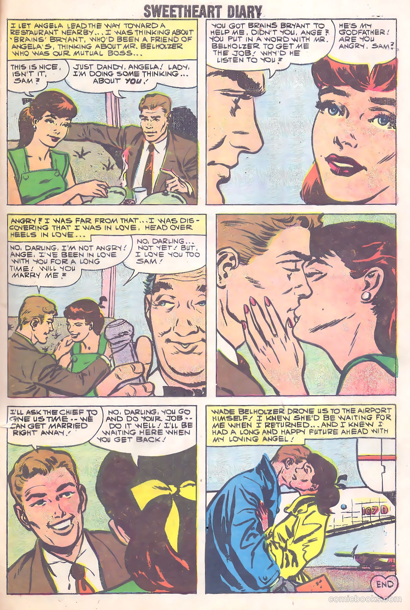 Sweetheart Diary #45 (1959) — page 33 of 36
