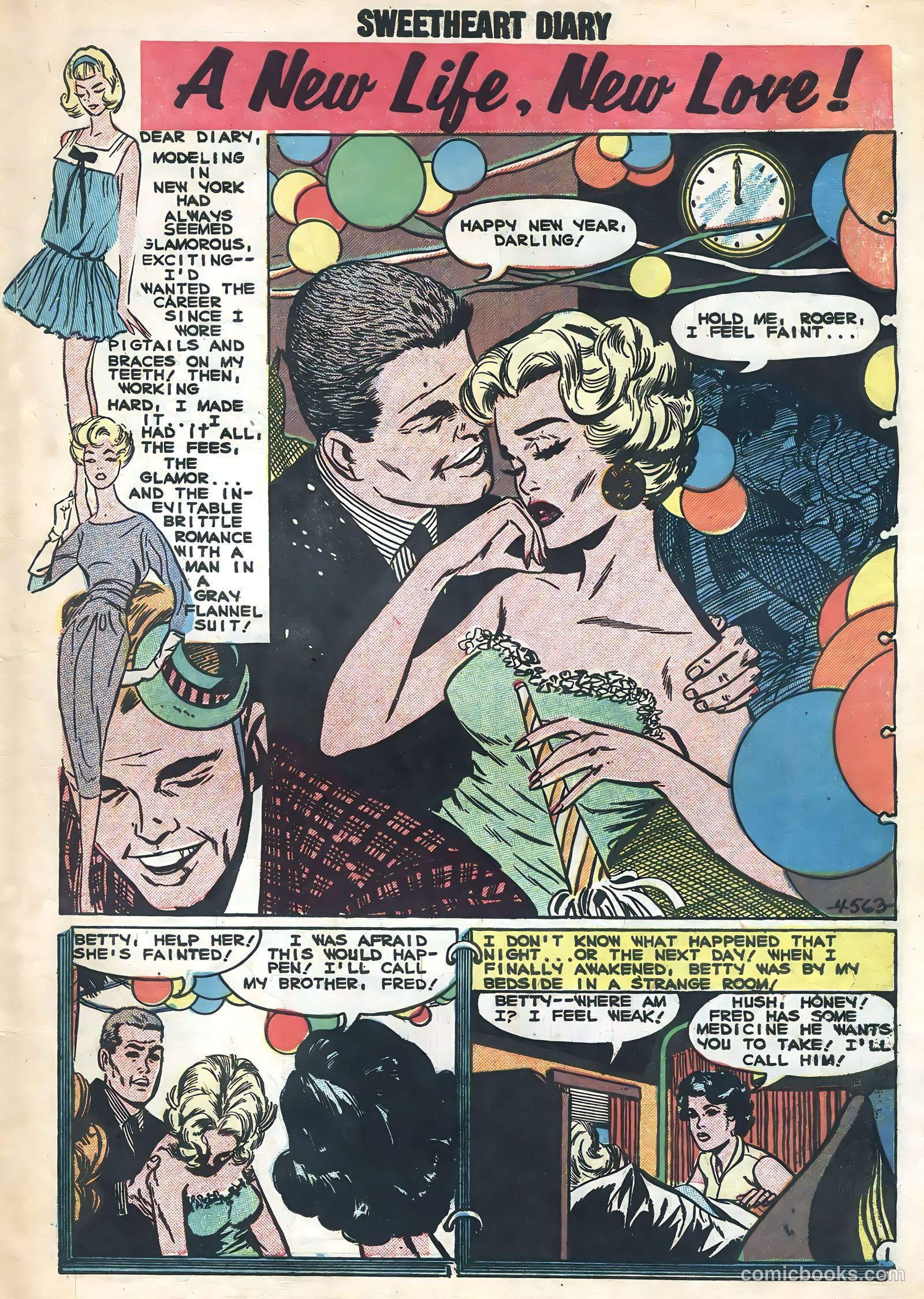 Sweetheart Diary #46 (1959) — page 3 of 35