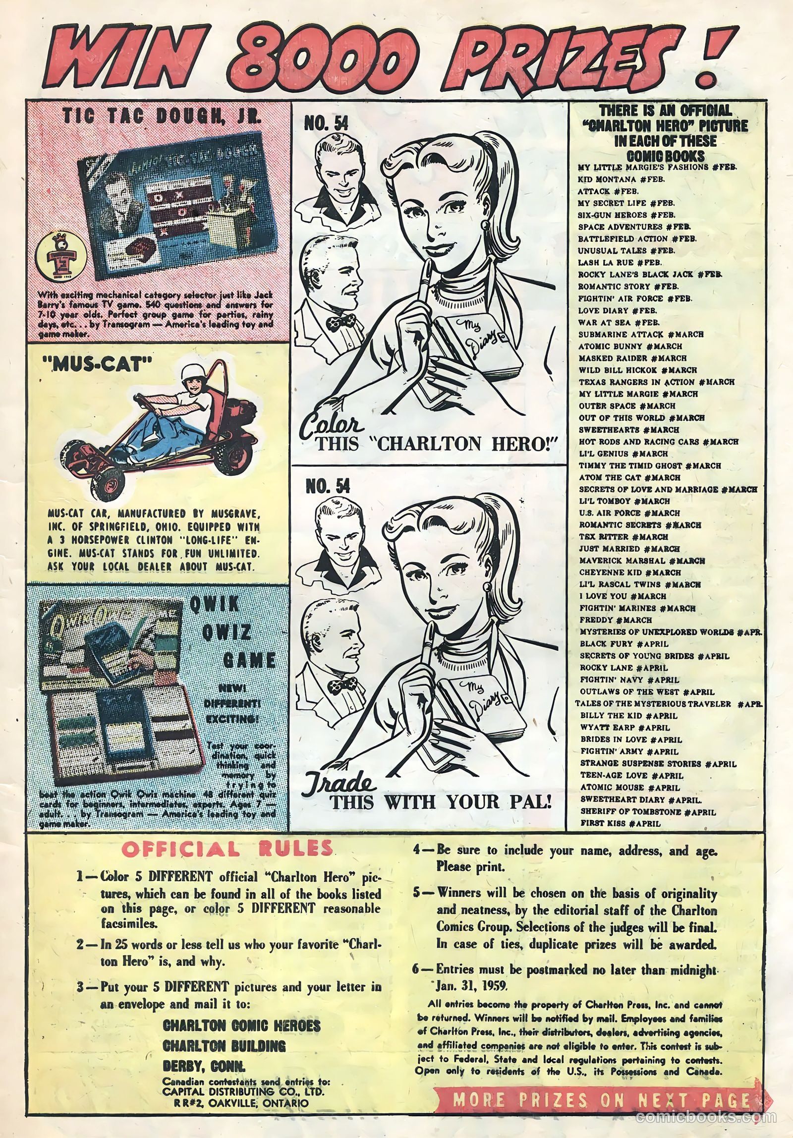 Sweetheart Diary #46 (1959) — page 9 of 35