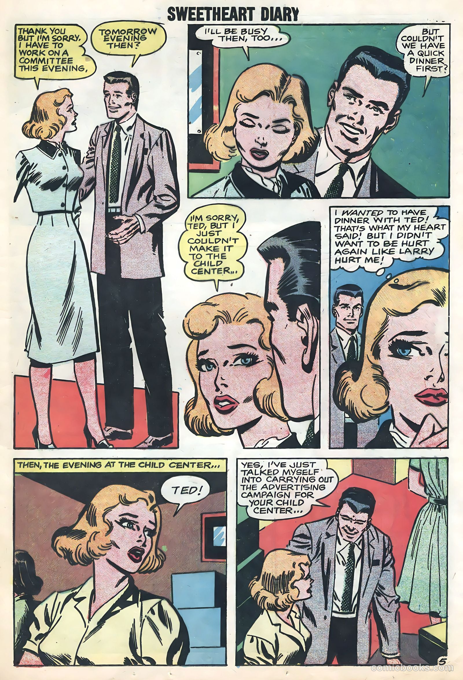 Sweetheart Diary #46 (1959) — page 16 of 35