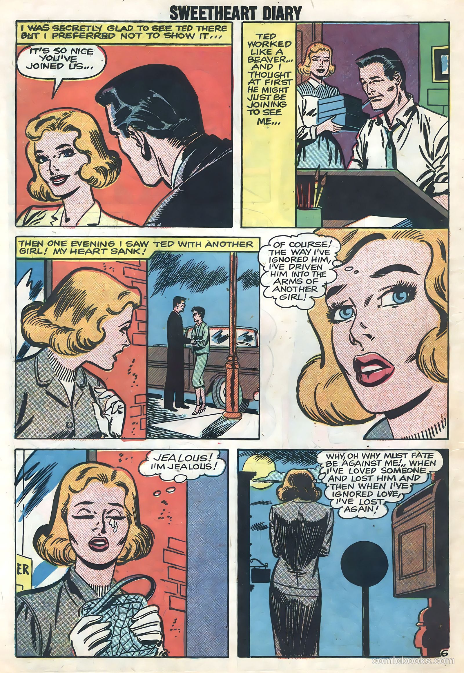 Sweetheart Diary #46 (1959) — page 17 of 35