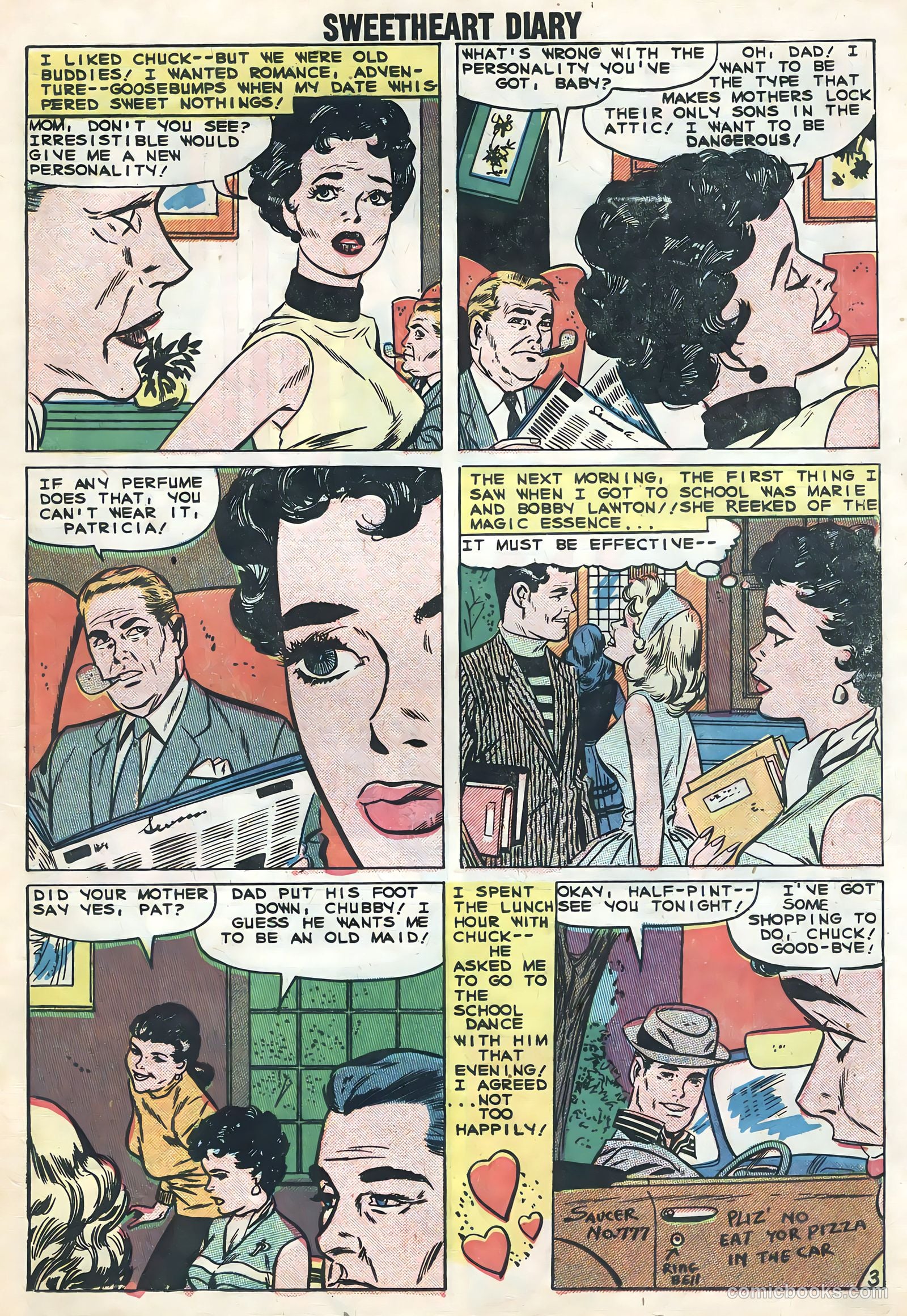 Sweetheart Diary #46 (1959) — page 22 of 35