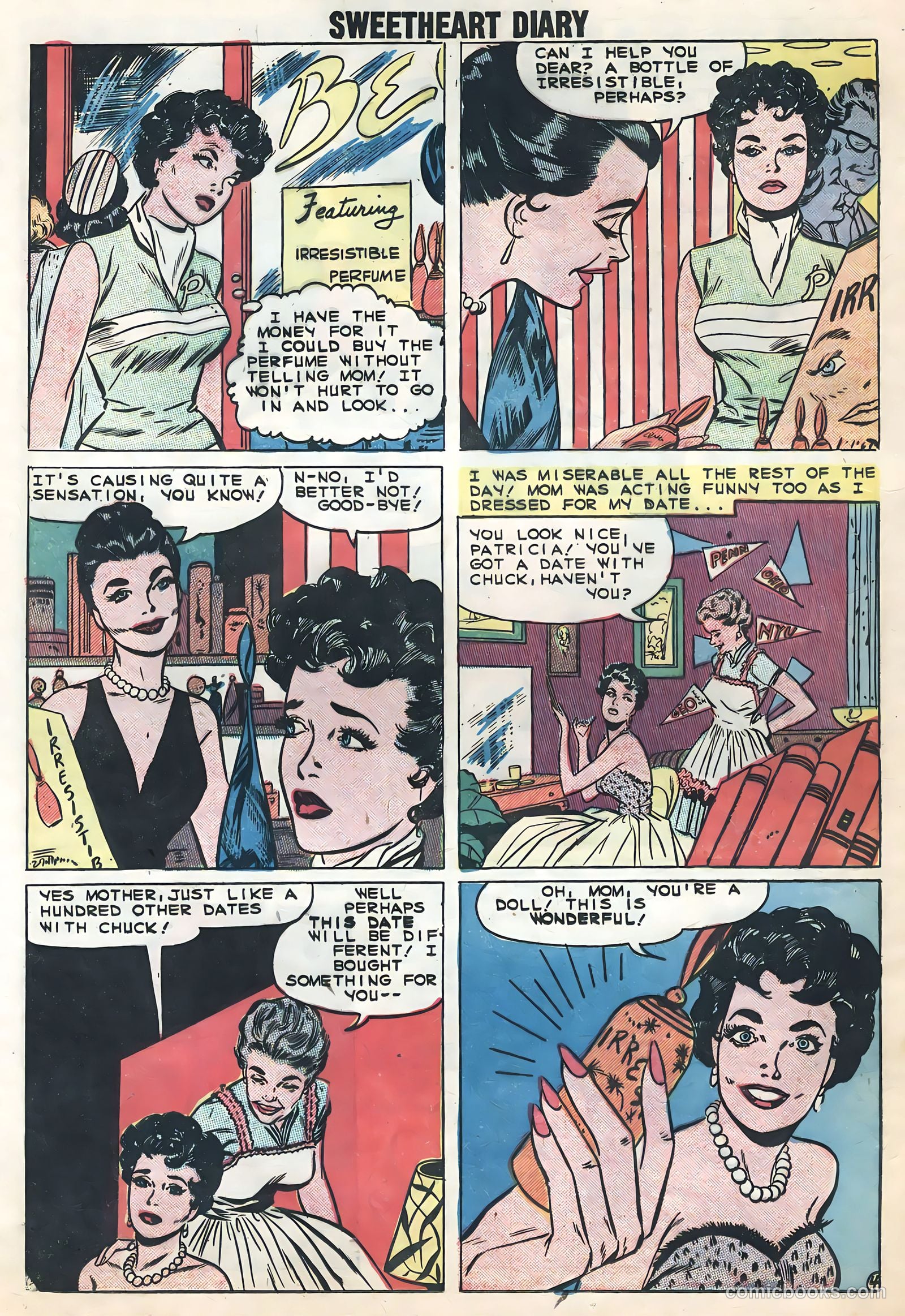 Sweetheart Diary #46 (1959) — page 23 of 35