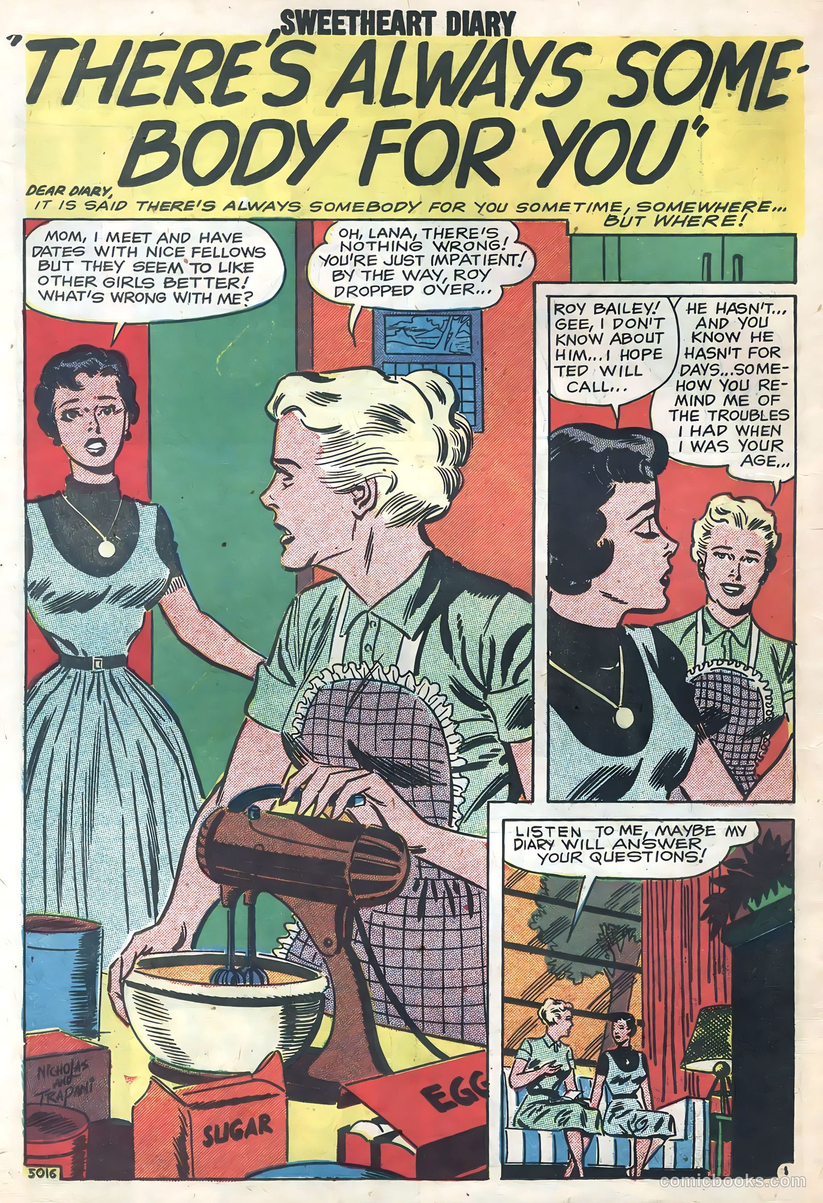 Sweetheart Diary #46 (1959) — page 25 of 35