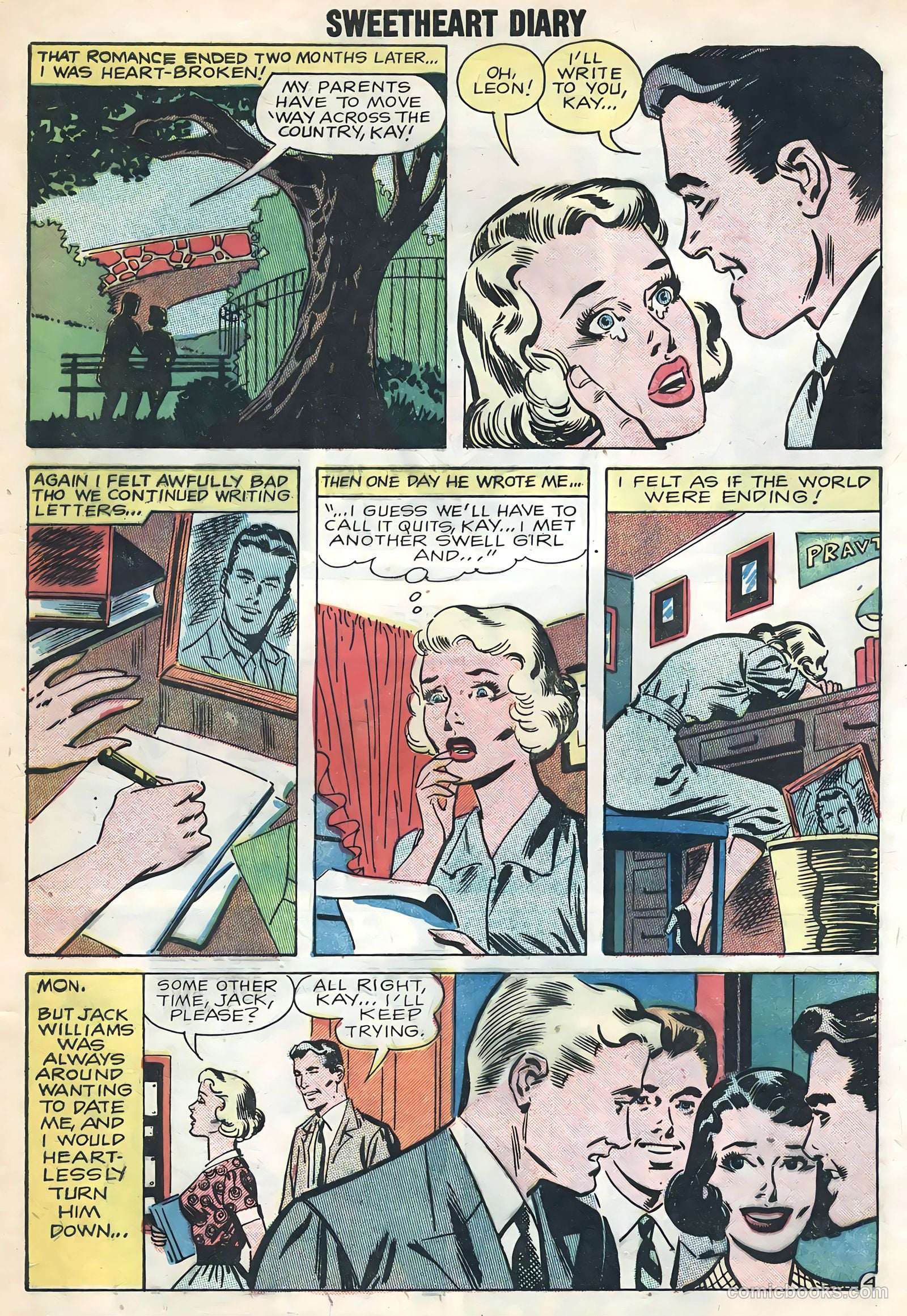 Sweetheart Diary #46 (1959) — page 28 of 35