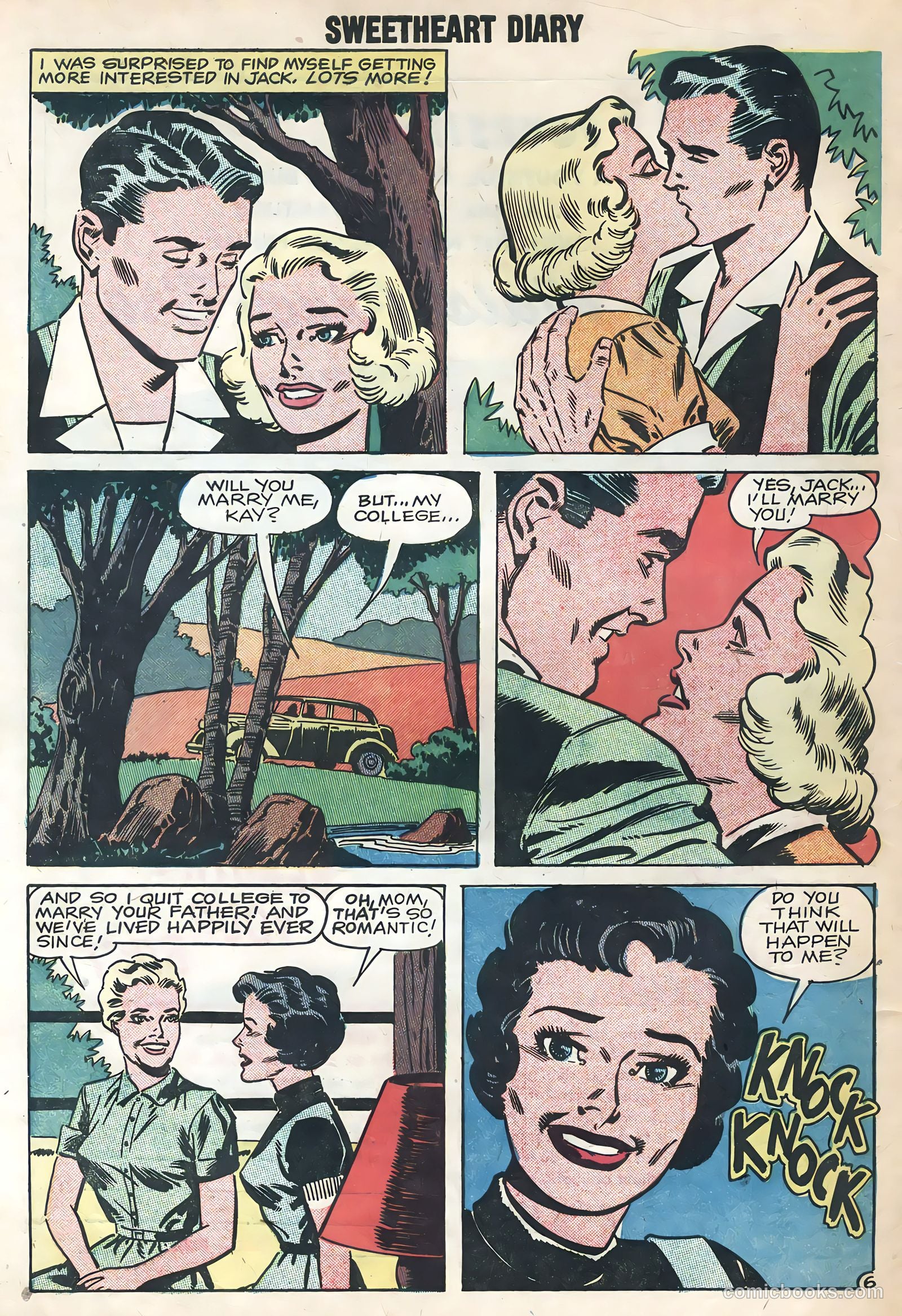 Sweetheart Diary #46 (1959) — page 31 of 35