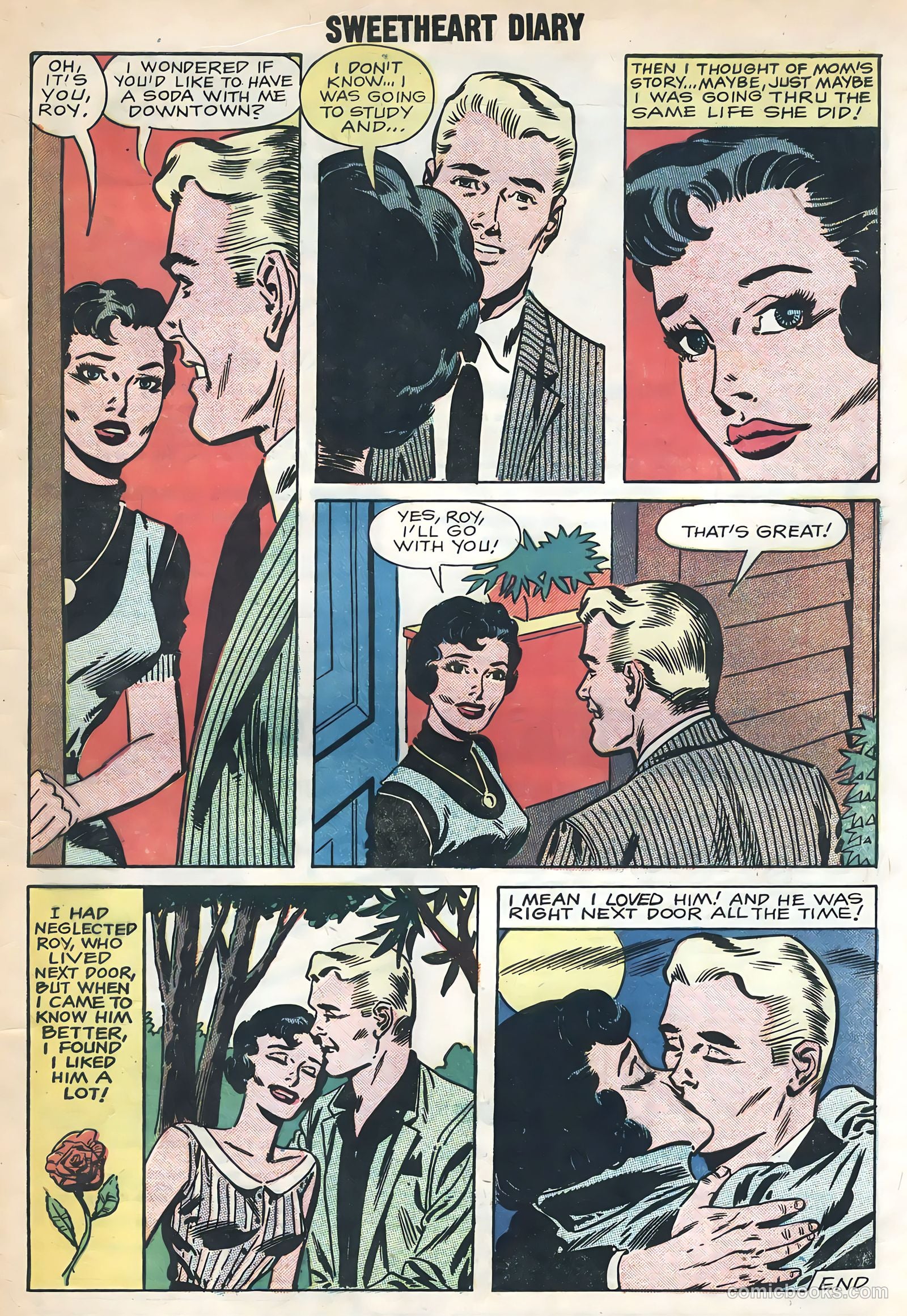 Sweetheart Diary #46 (1959) — page 32 of 35