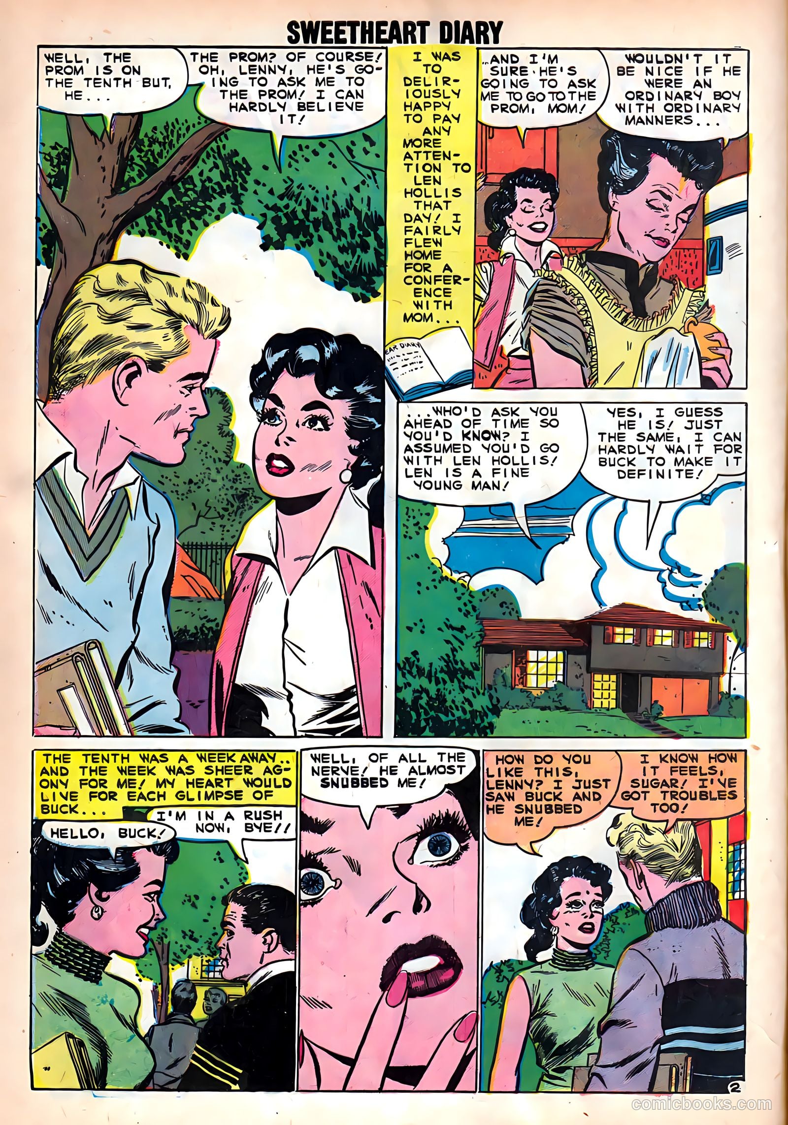 Sweetheart Diary #47 (1959) — page 4 of 36
