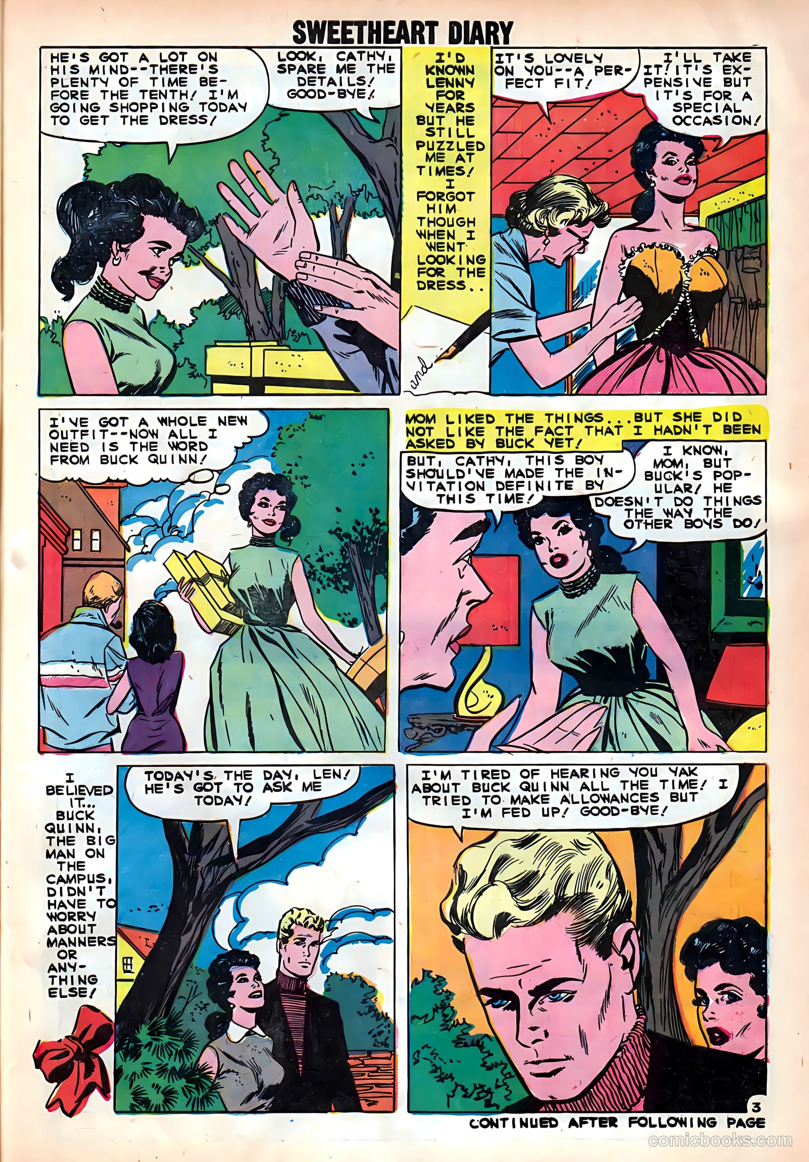Sweetheart Diary #47 (1959) — page 5 of 36