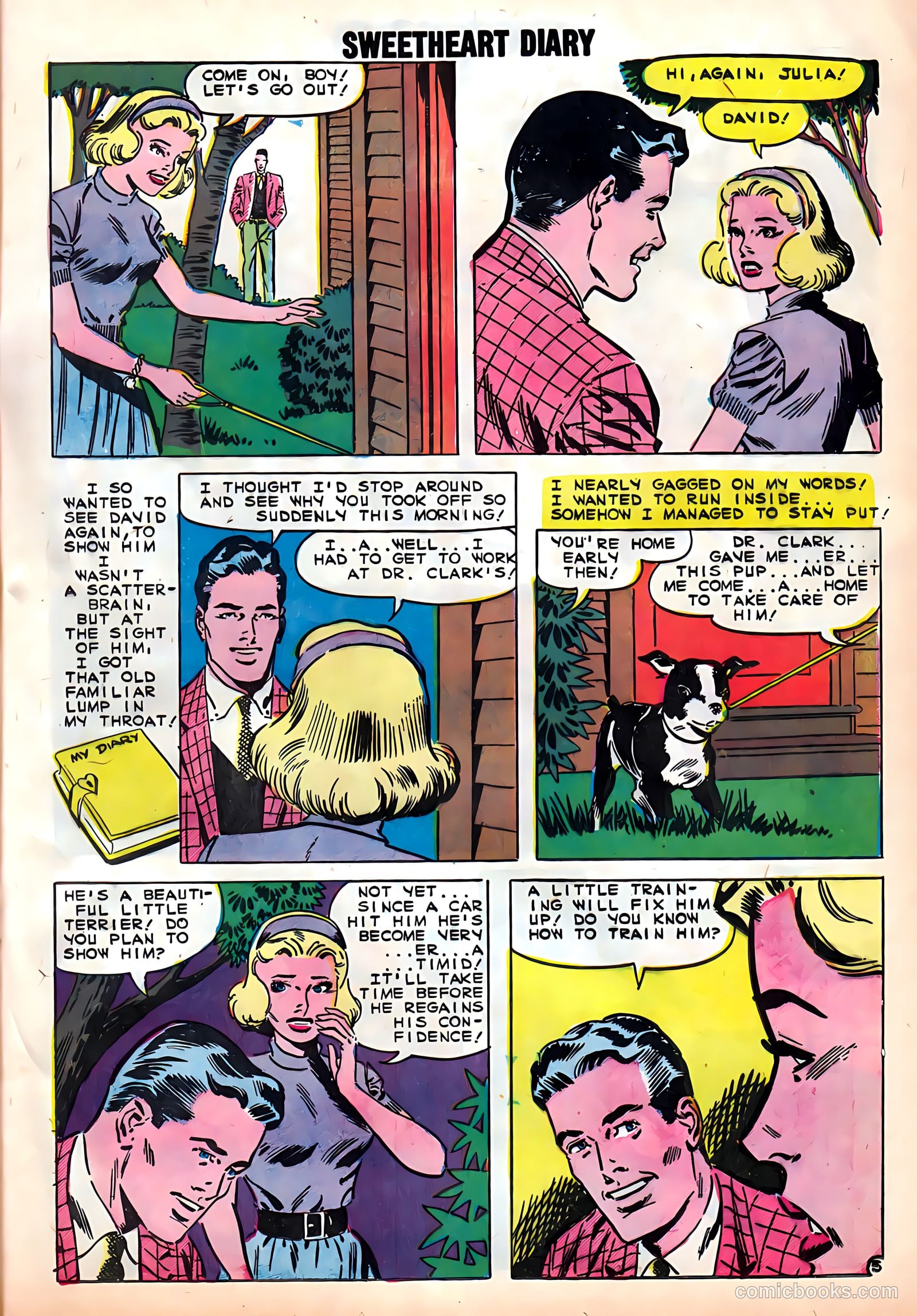 Sweetheart Diary #47 (1959) — page 17 of 36