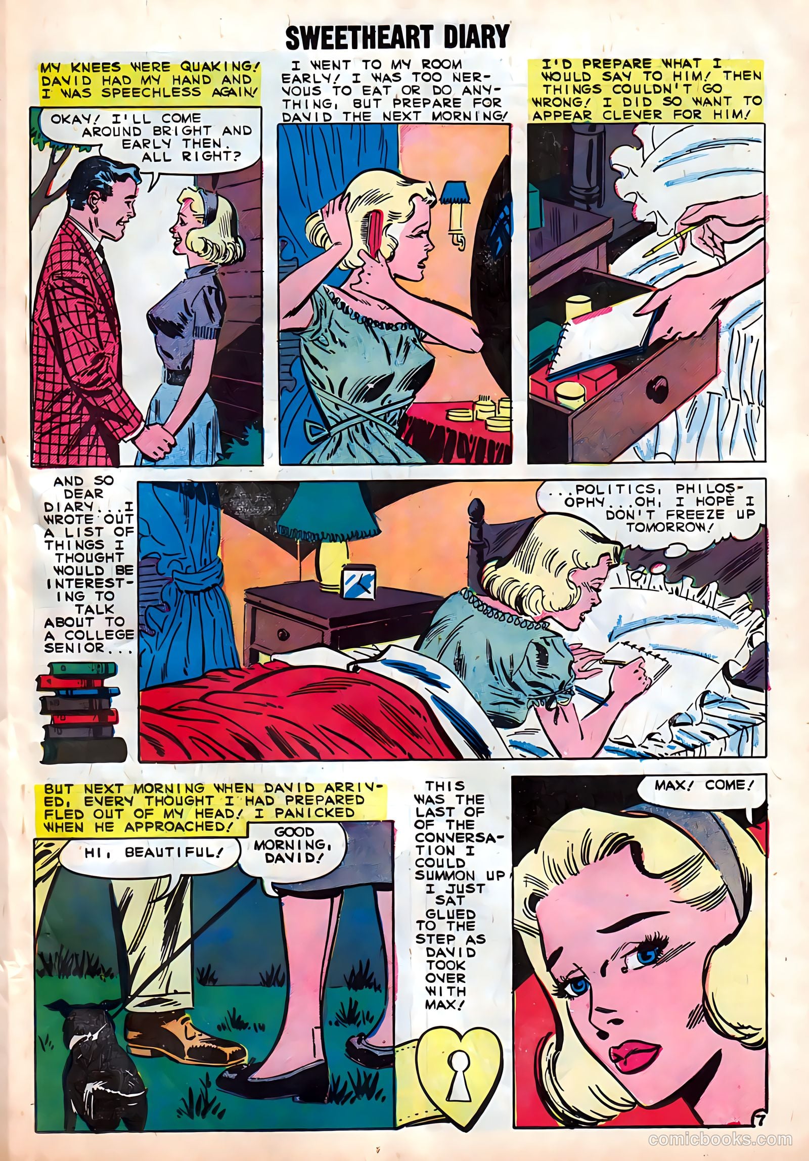 Sweetheart Diary #47 (1959) — page 19 of 36