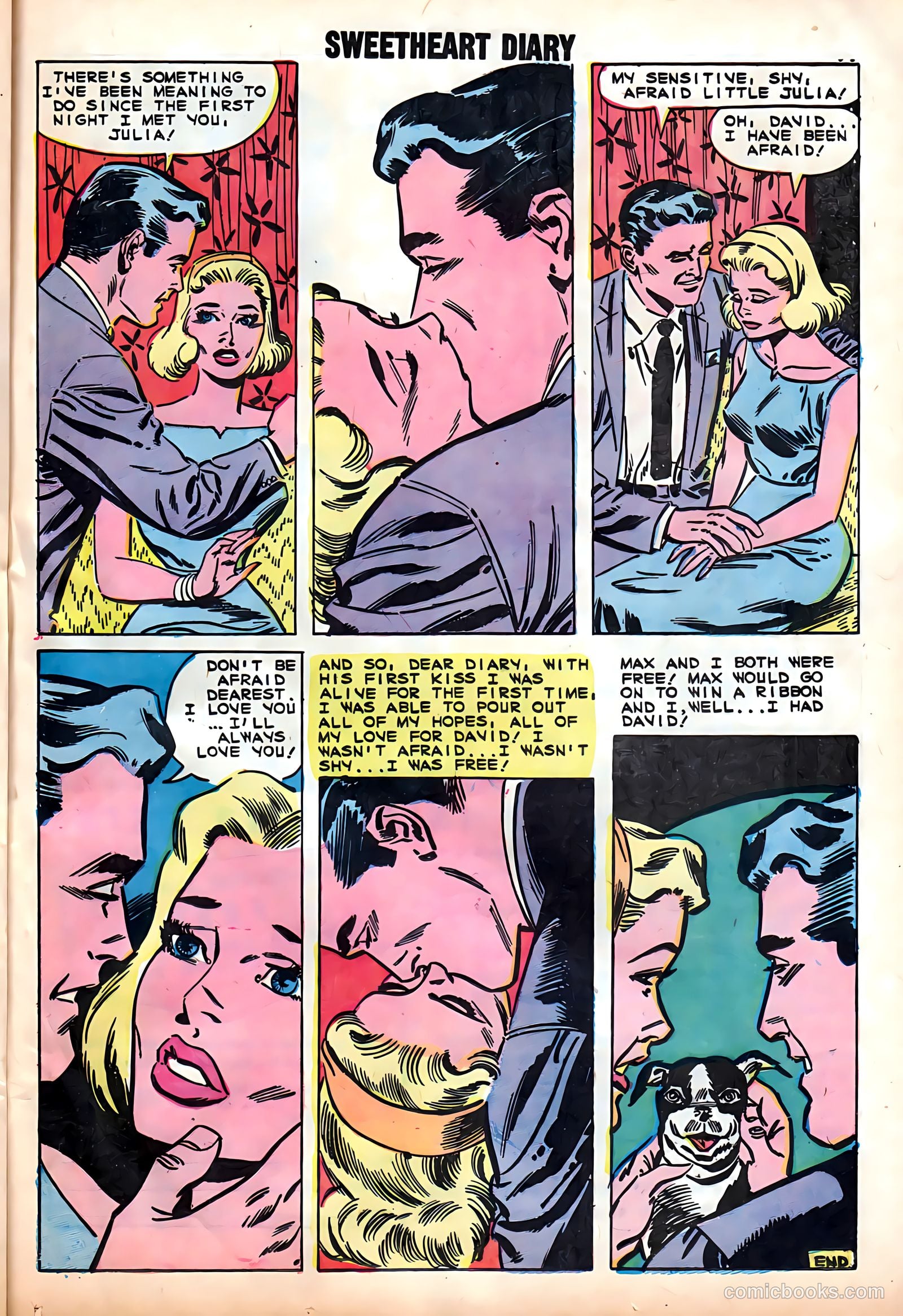 Sweetheart Diary #47 (1959) — page 21 of 36