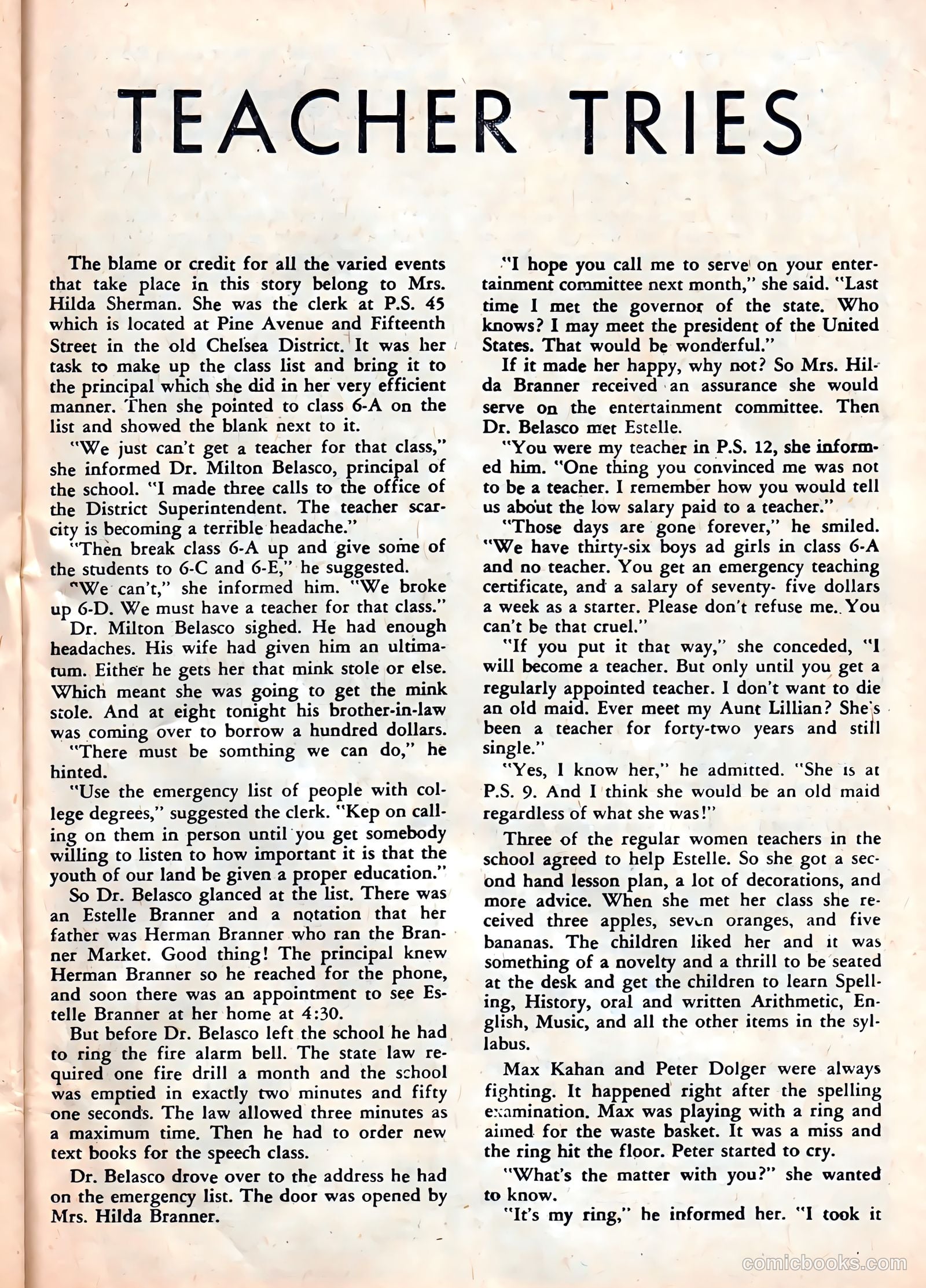 Sweetheart Diary #47 (1959) — page 23 of 36