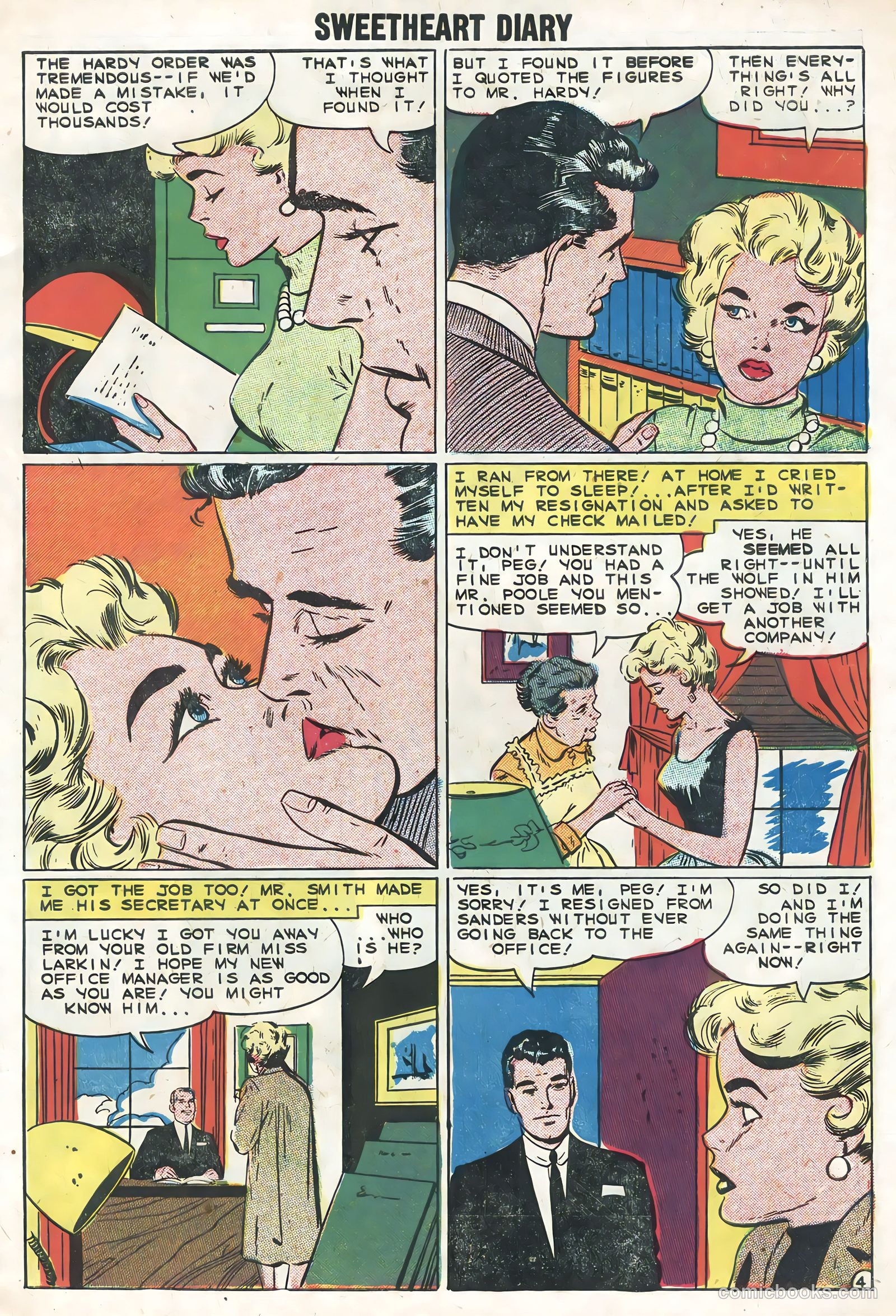 Sweetheart Diary #48 (1959) — page 7 of 36