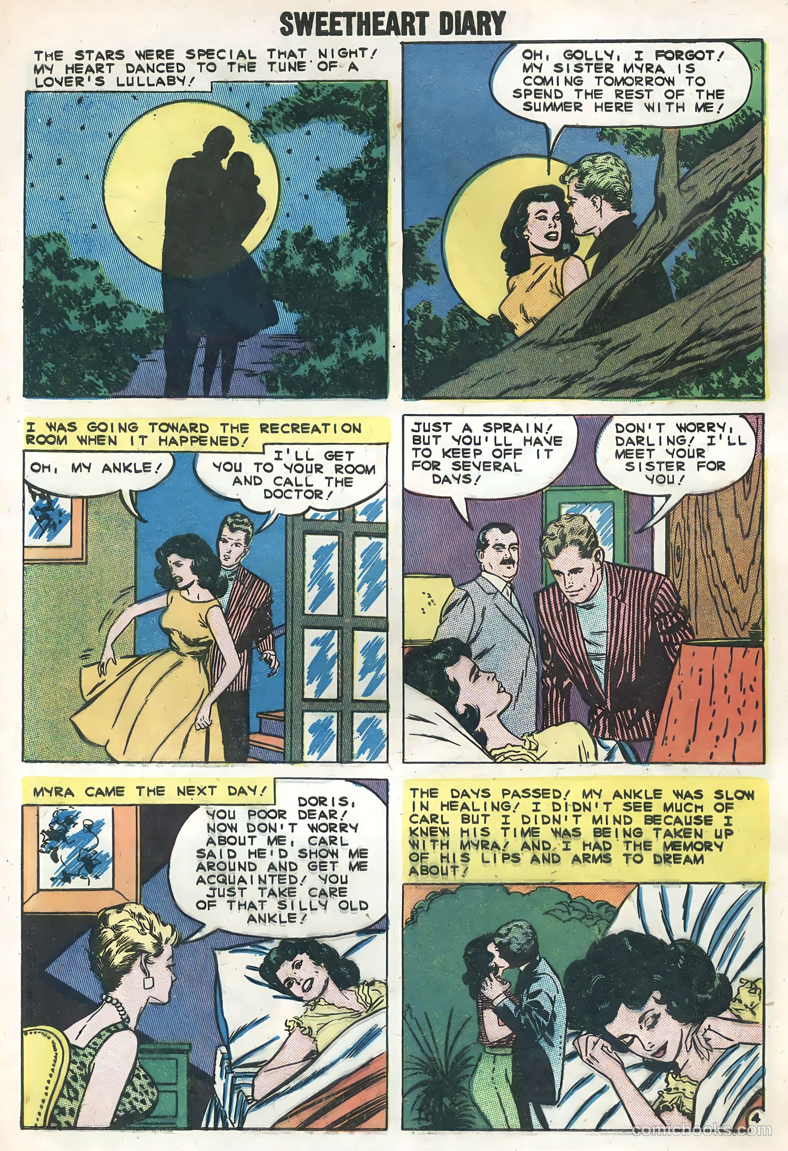 Sweetheart Diary #48 (1959) — page 28 of 36