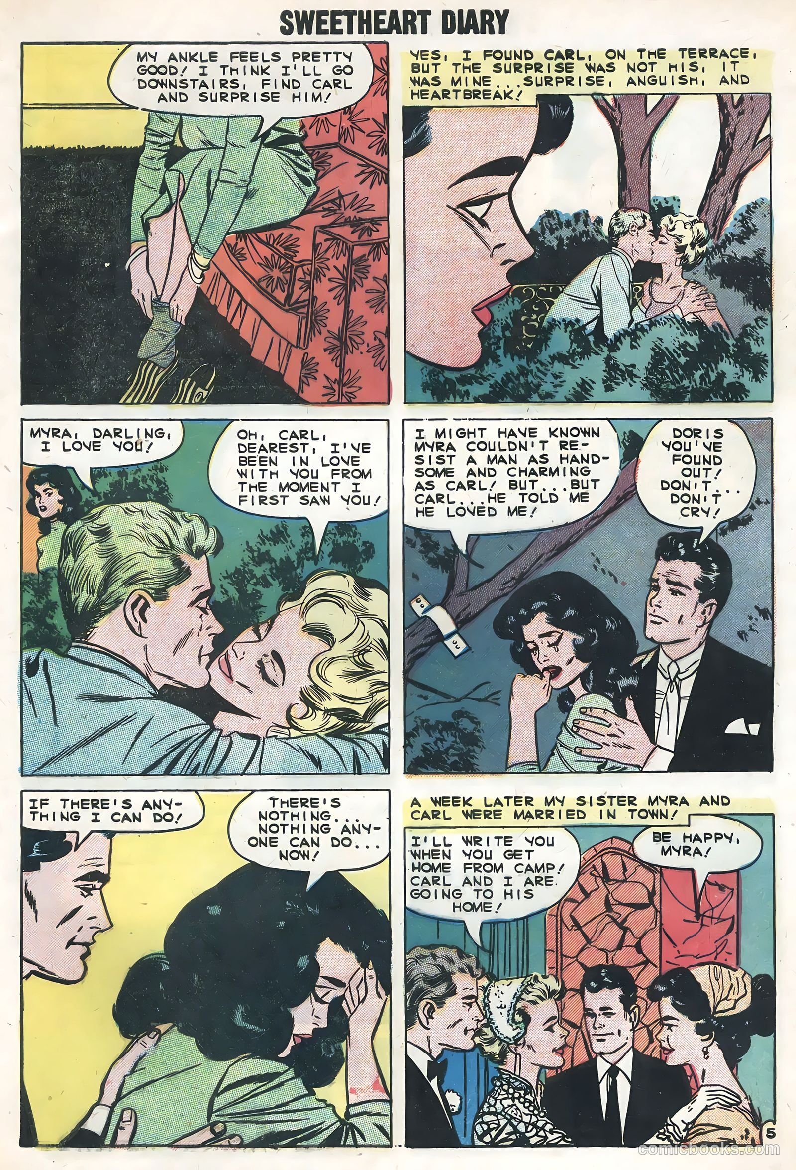 Sweetheart Diary #48 (1959) — page 29 of 36