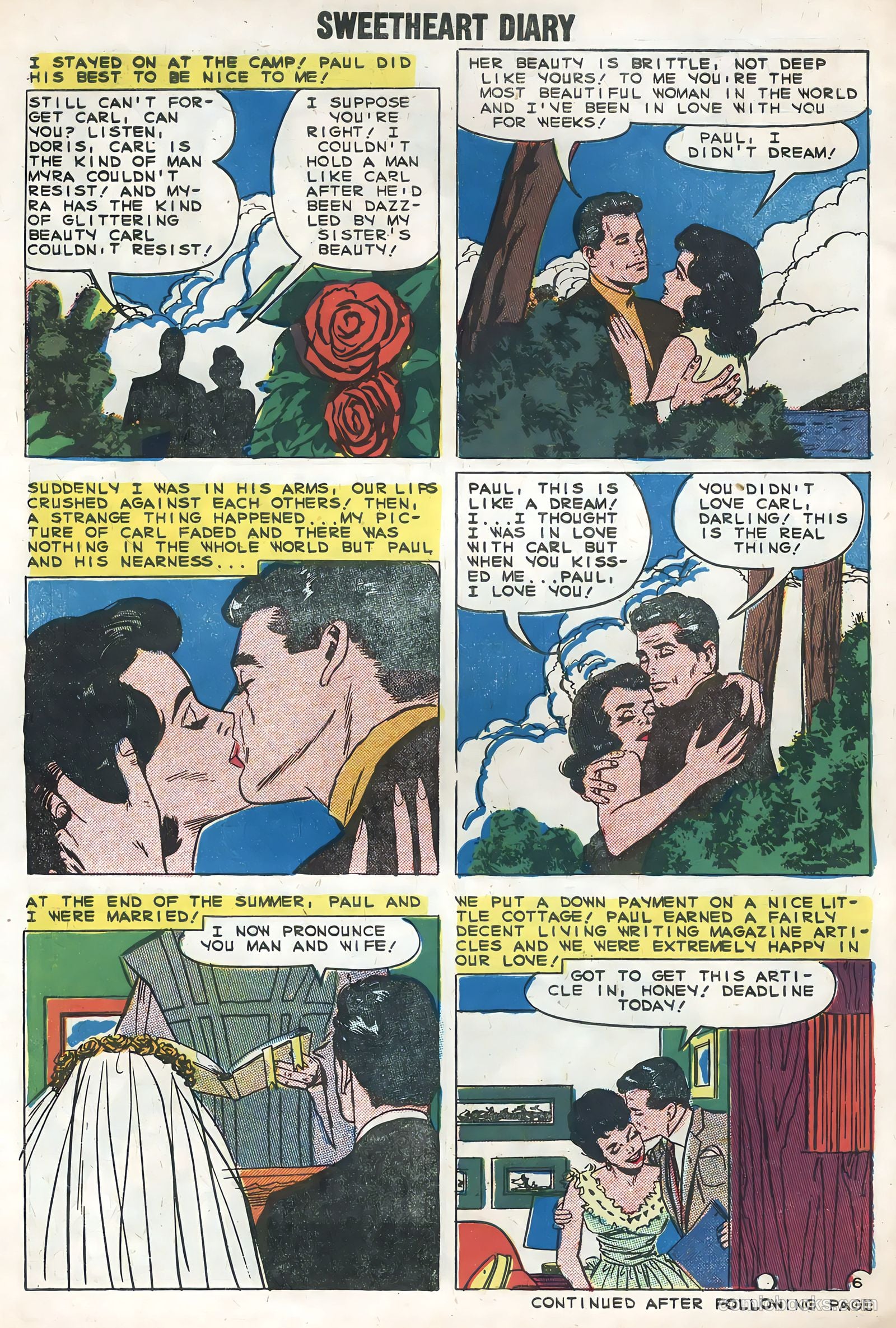 Sweetheart Diary #48 (1959) — page 30 of 36