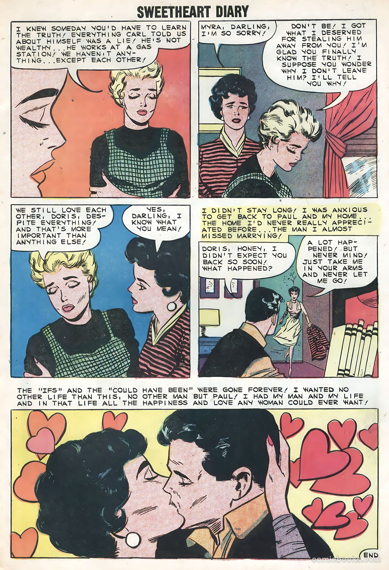 Sweetheart Diary #48 (1959) — page 33 of 36
