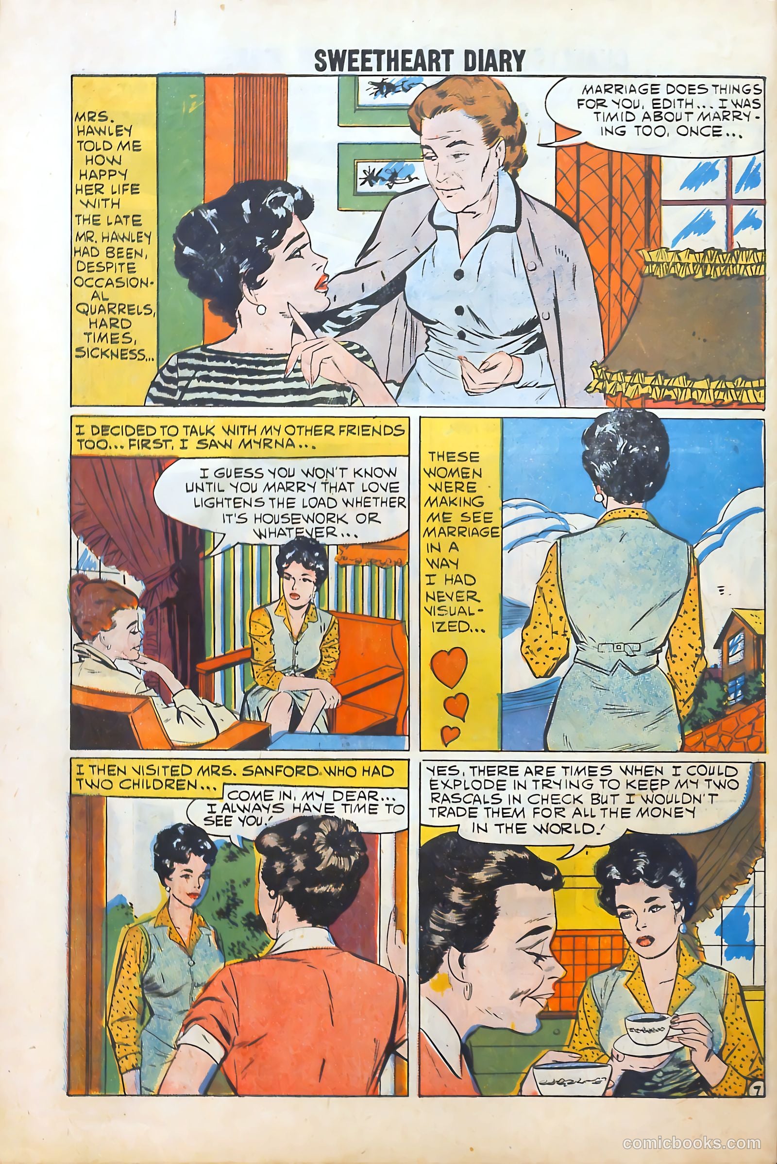 Sweetheart Diary #49 (1959) — page 10 of 36