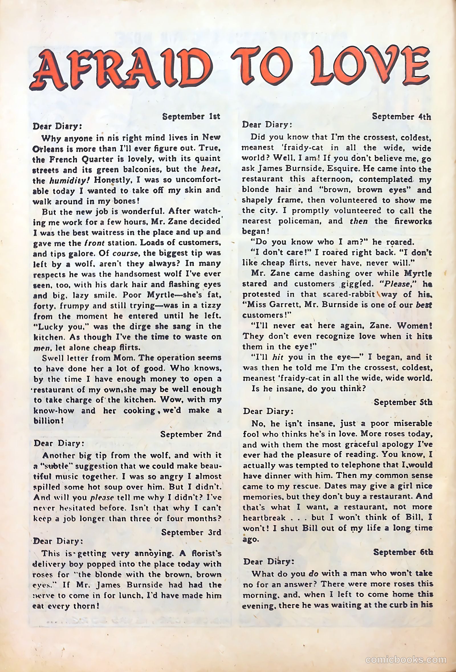 Sweetheart Diary #49 (1959) — page 26 of 36