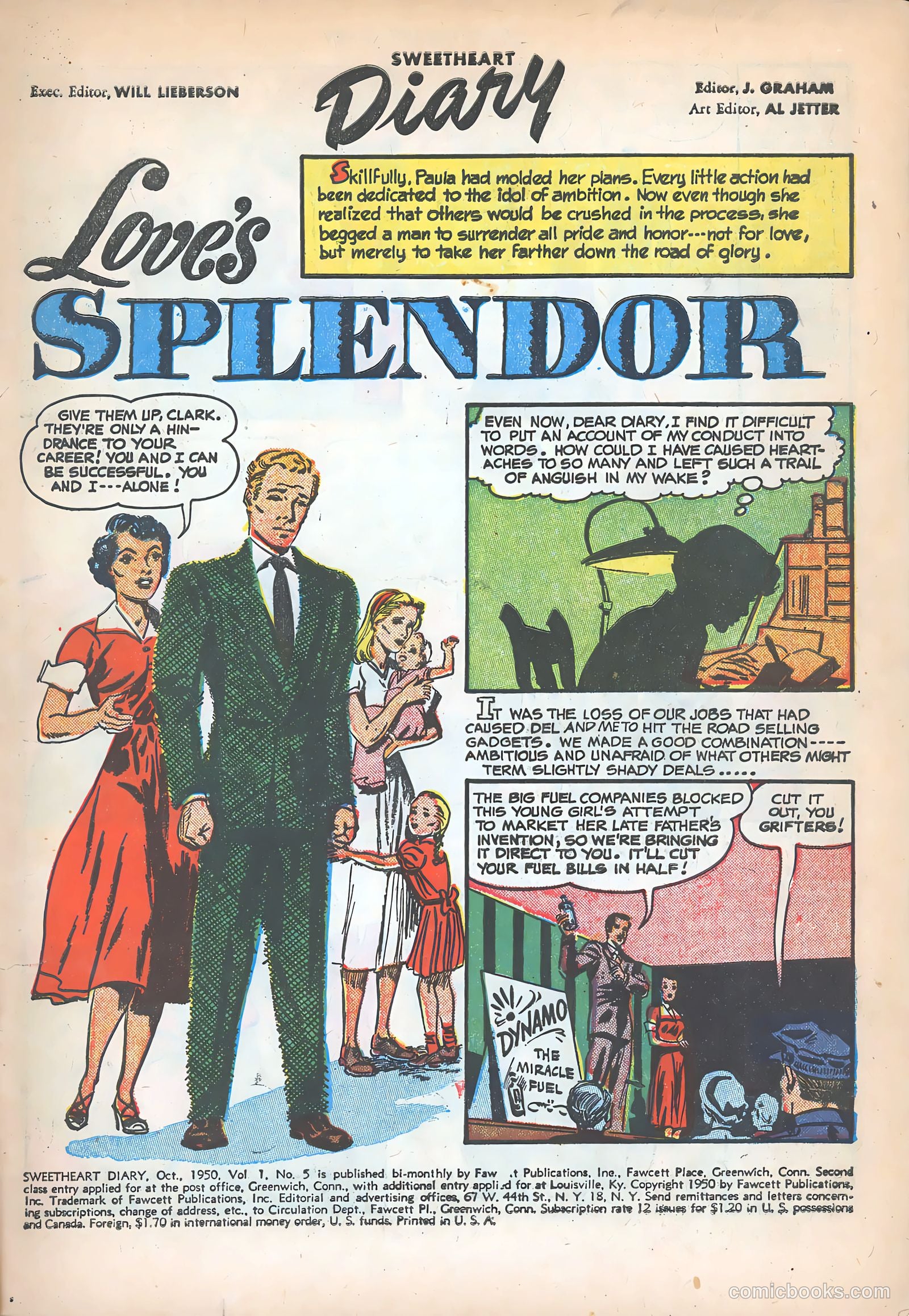 Sweetheart Diary #5 (1950) — page 3 of 36