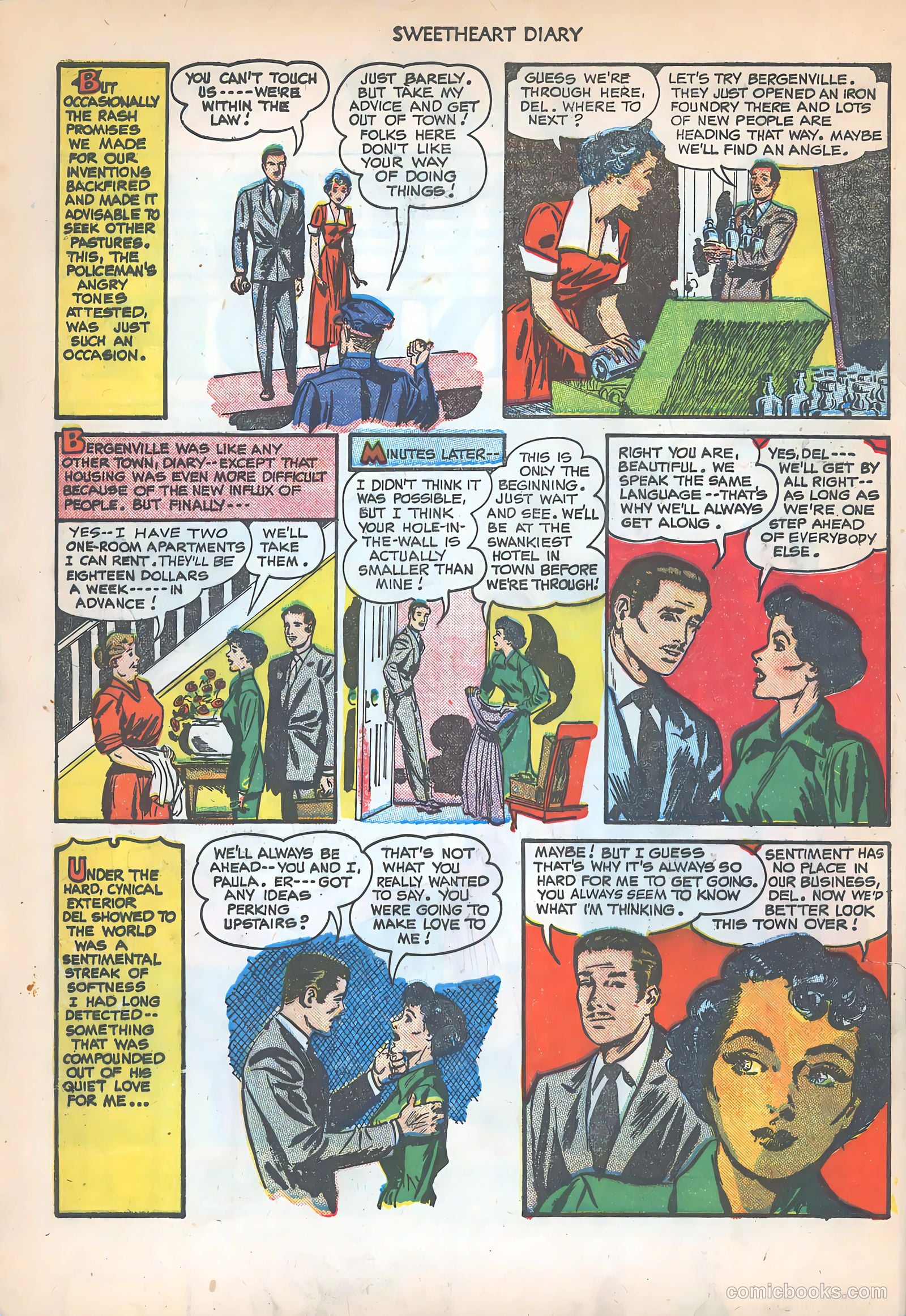 Sweetheart Diary #5 (1950) — page 4 of 36