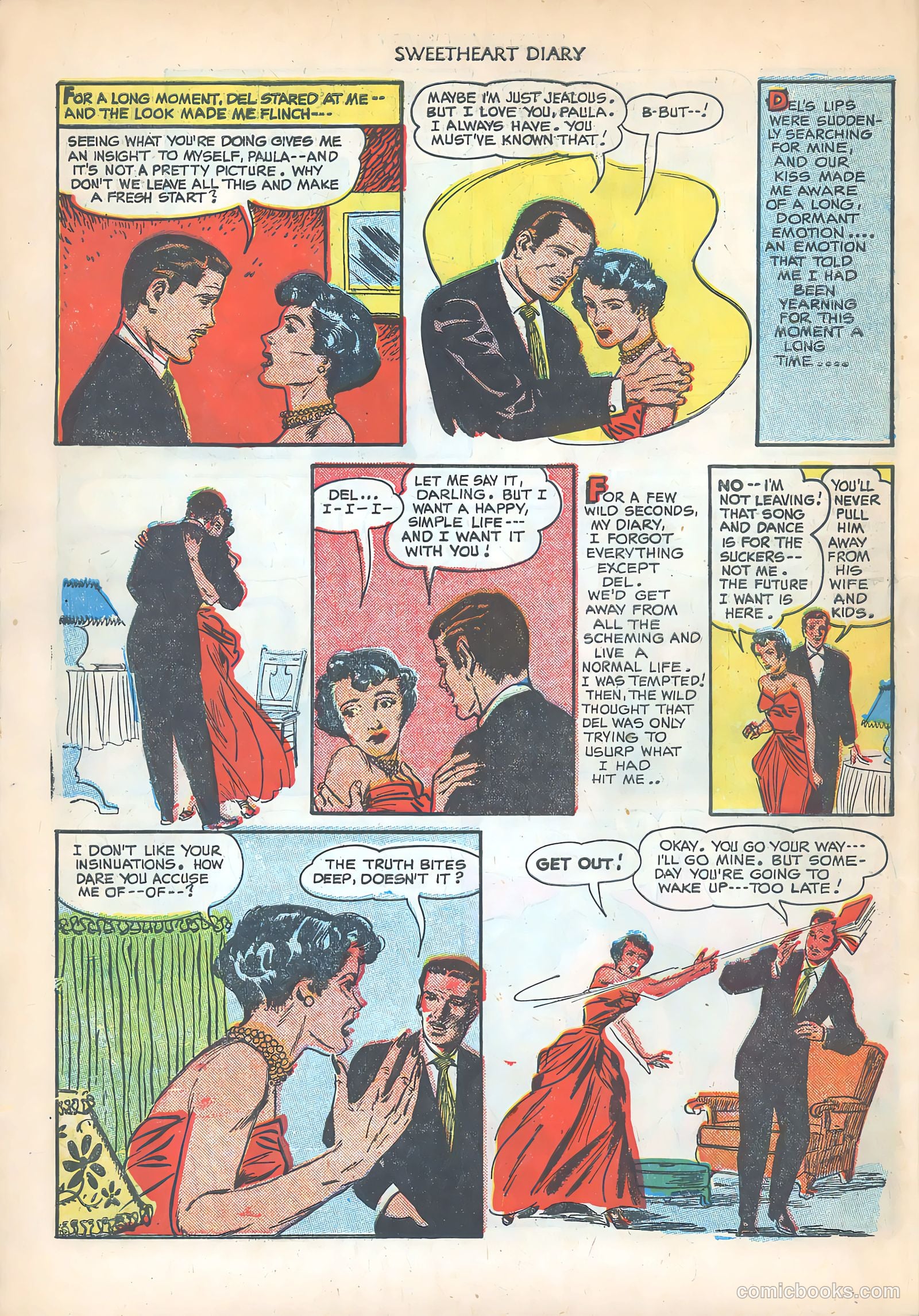 Sweetheart Diary #5 (1950) — page 10 of 36