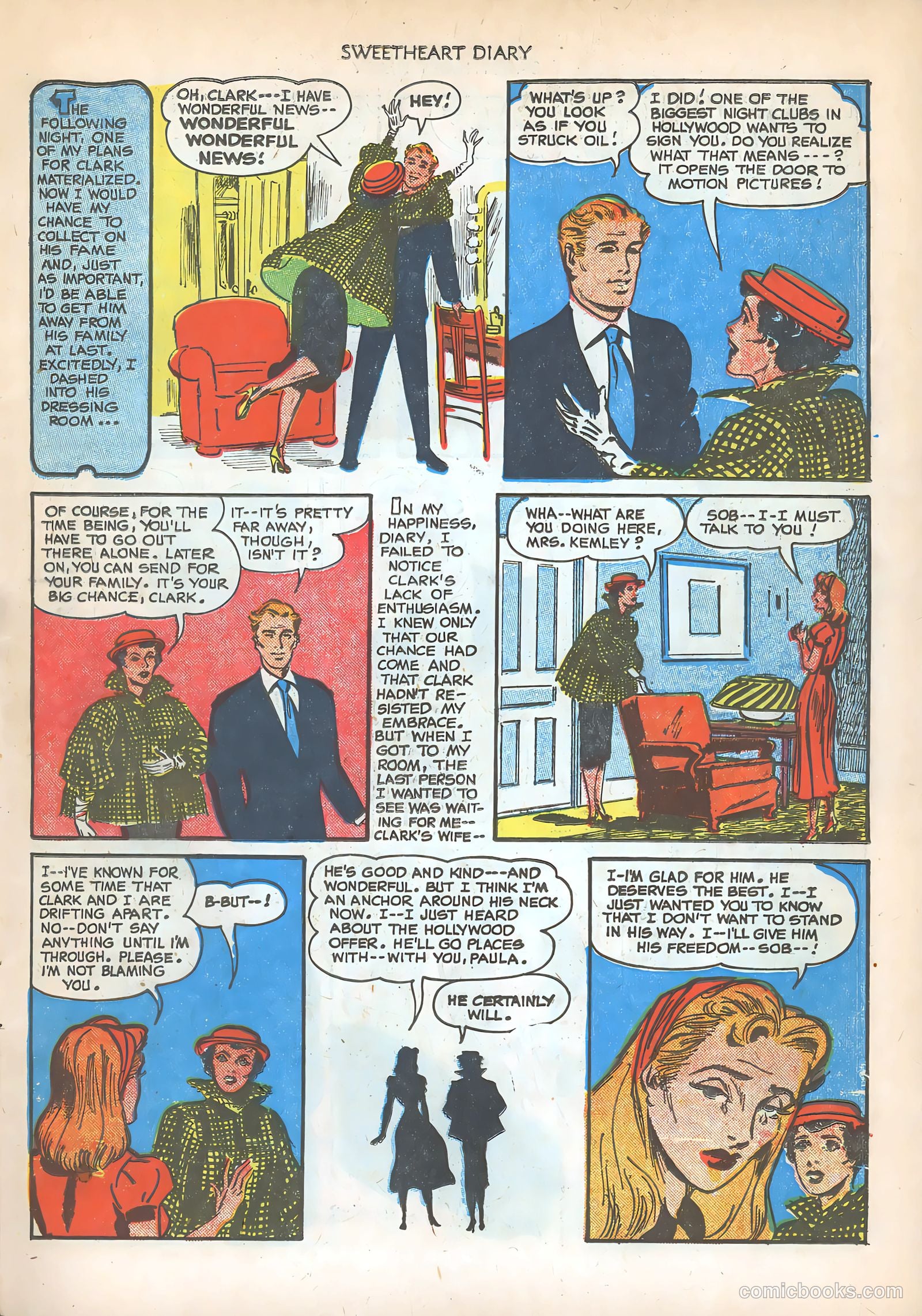 Sweetheart Diary #5 (1950) — page 11 of 36