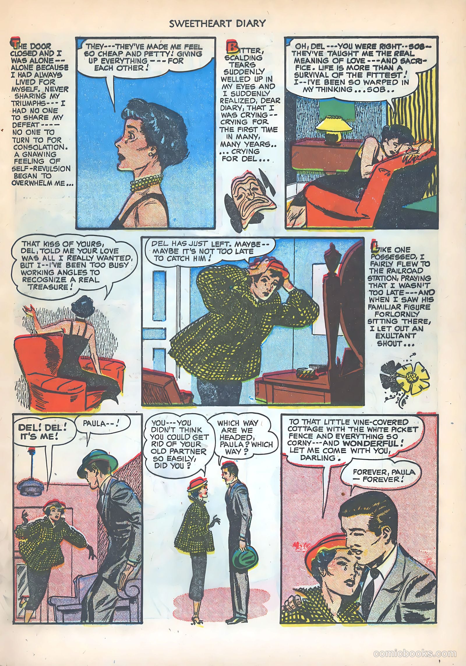 Sweetheart Diary #5 (1950) — page 13 of 36