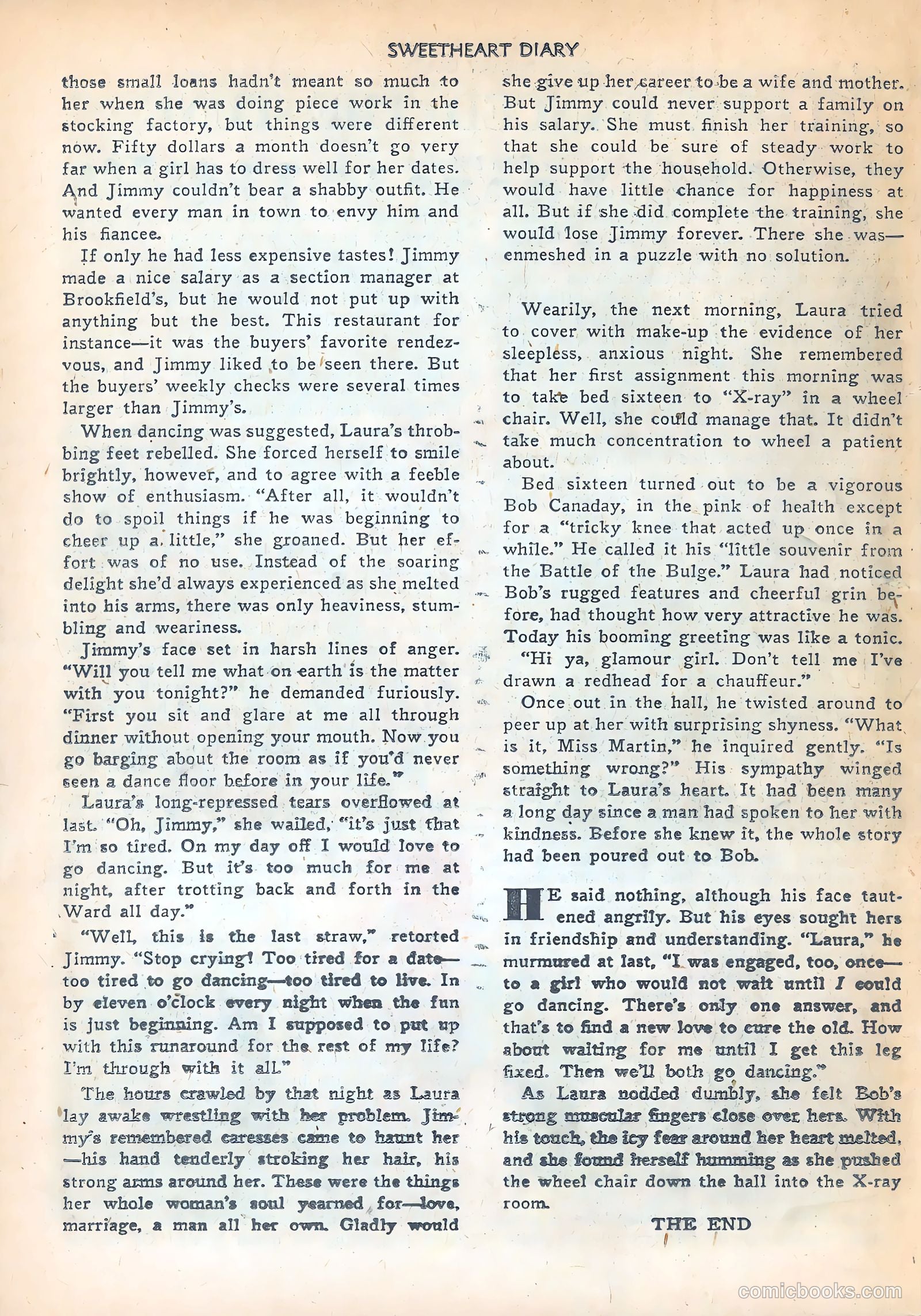 Sweetheart Diary #5 (1950) — page 26 of 36