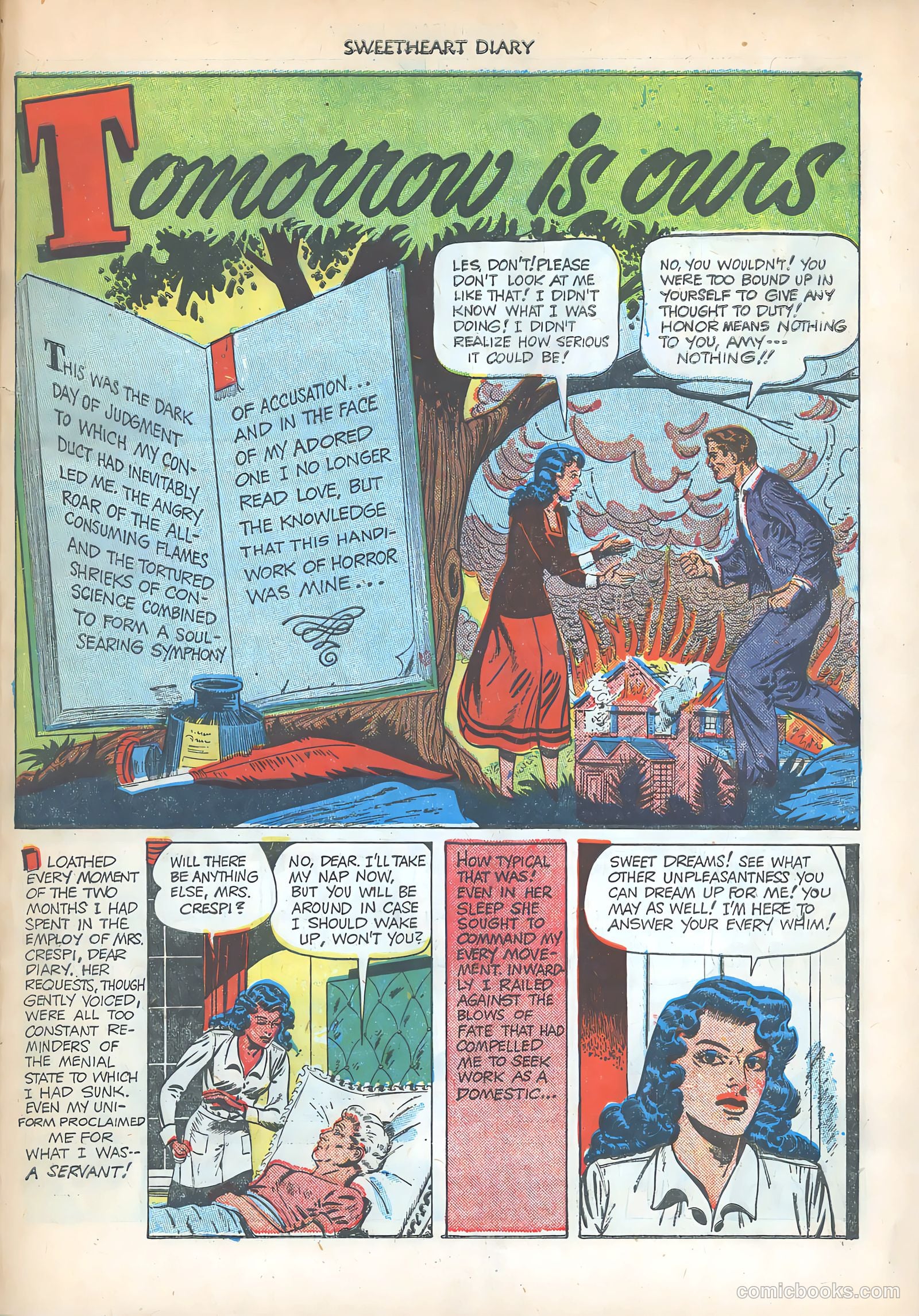 Sweetheart Diary #5 (1950) — page 27 of 36