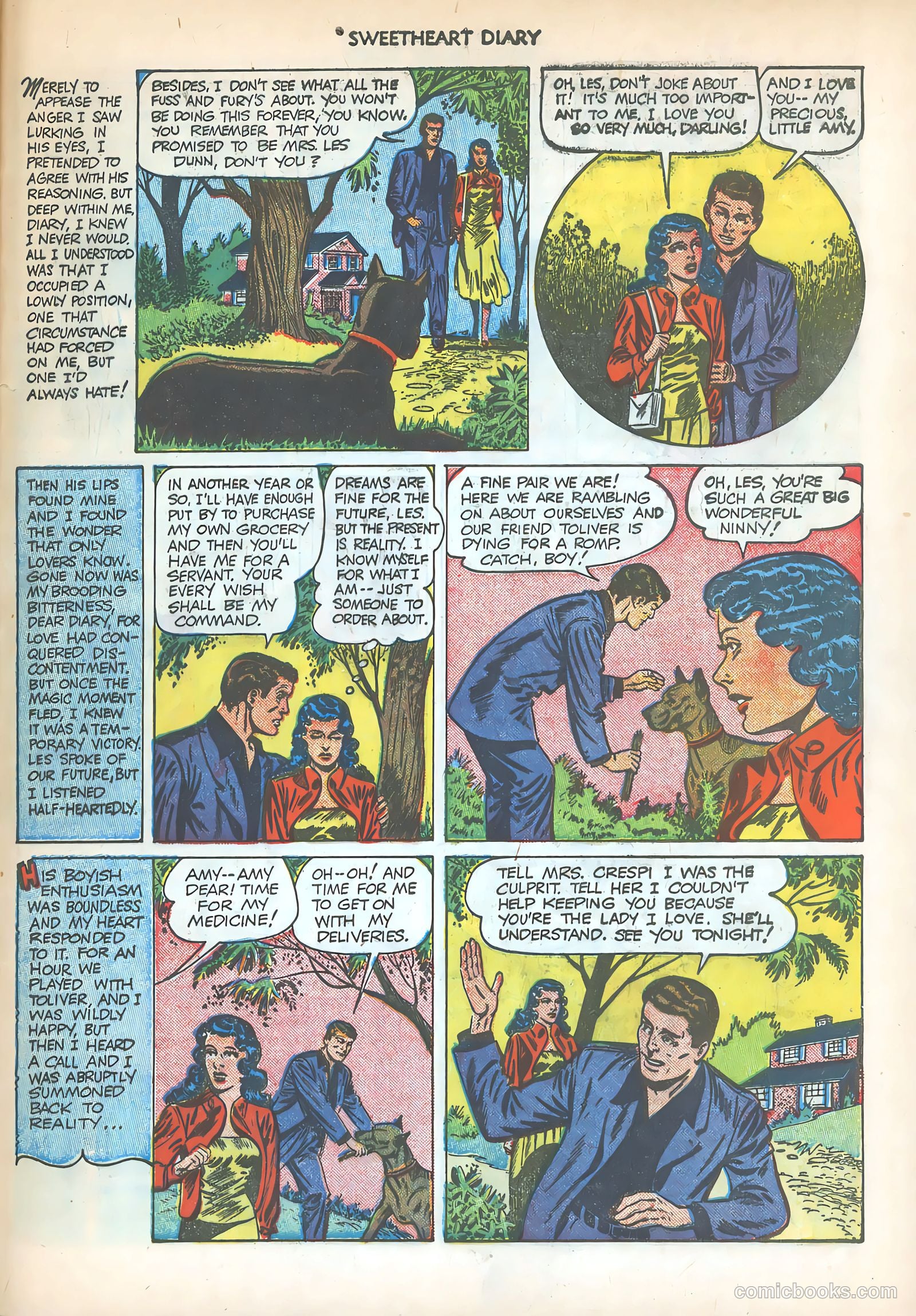 Sweetheart Diary #5 (1950) — page 29 of 36