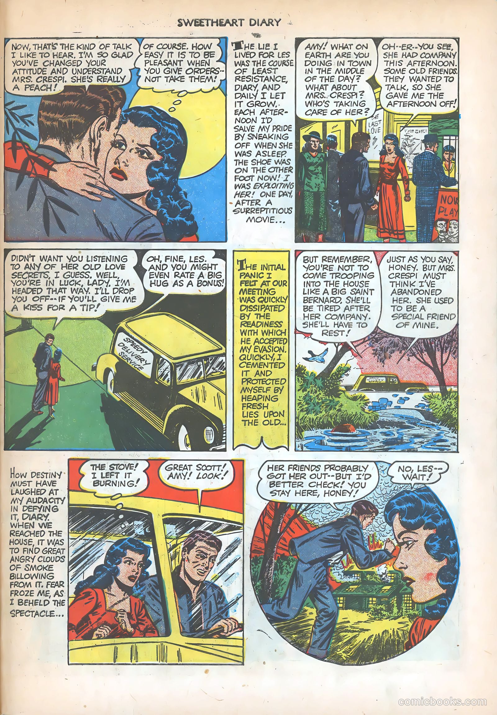 Sweetheart Diary #5 (1950) — page 31 of 36