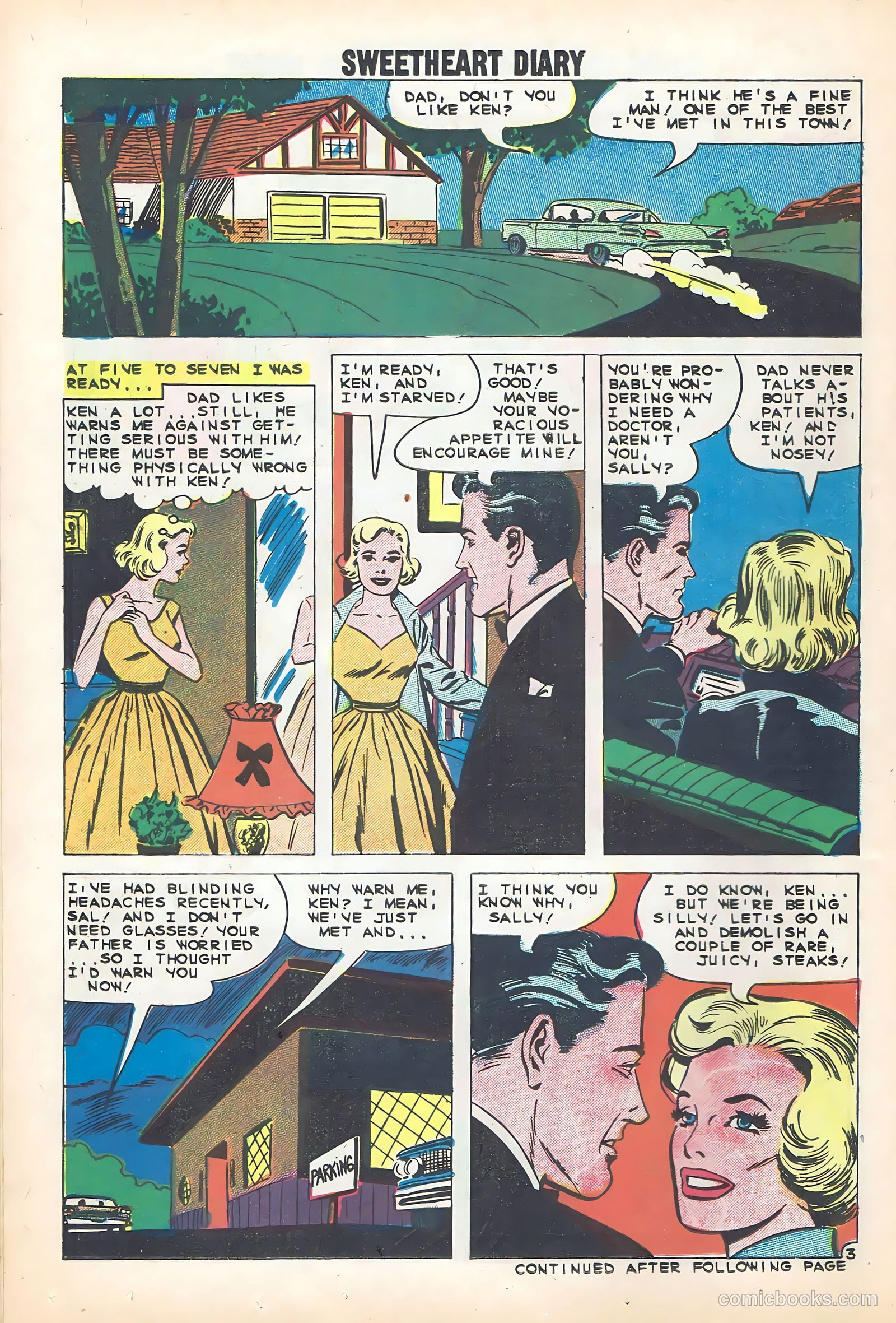 Sweetheart Diary #50 (1960) — page 14 of 36