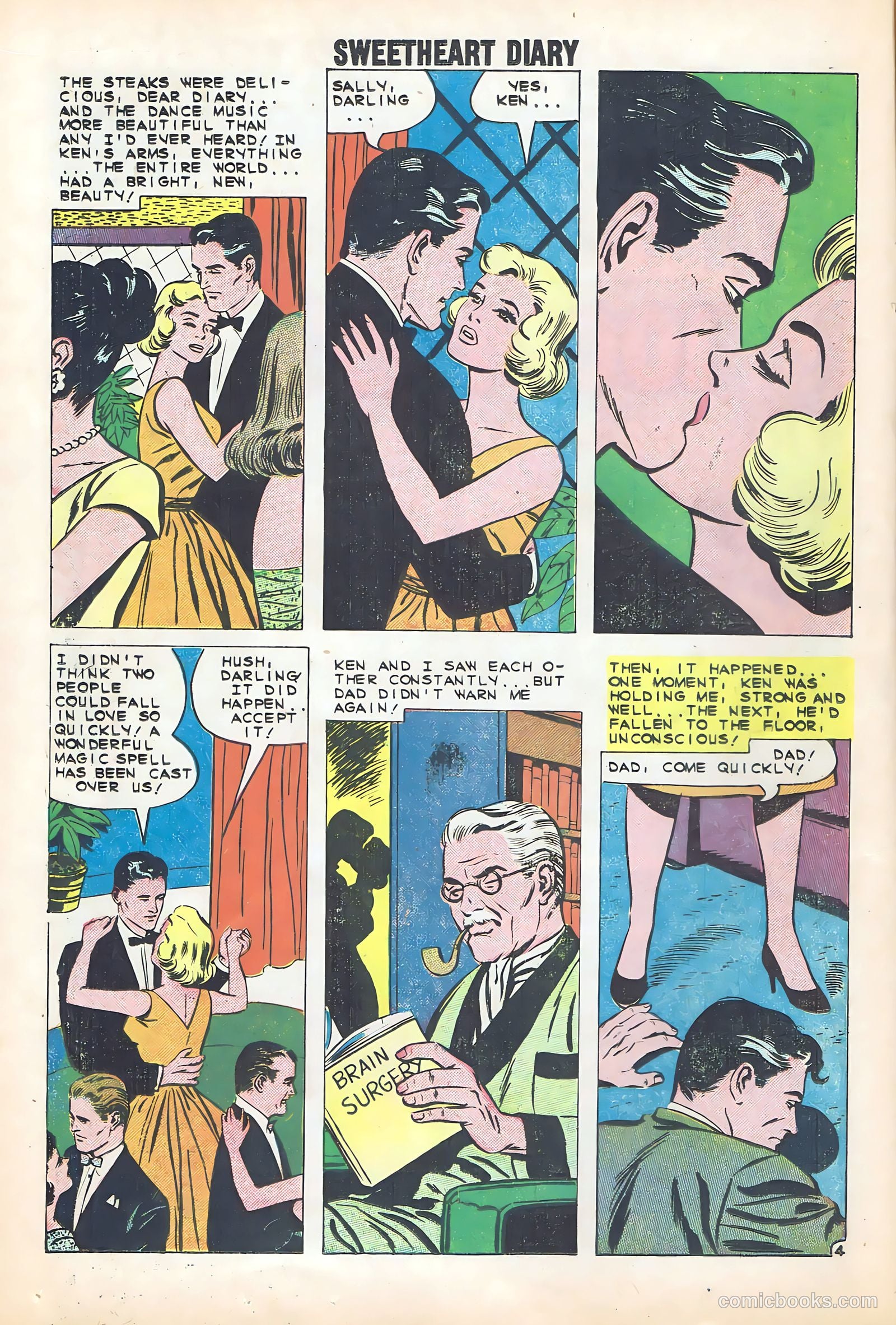 Sweetheart Diary #50 (1960) — page 16 of 36