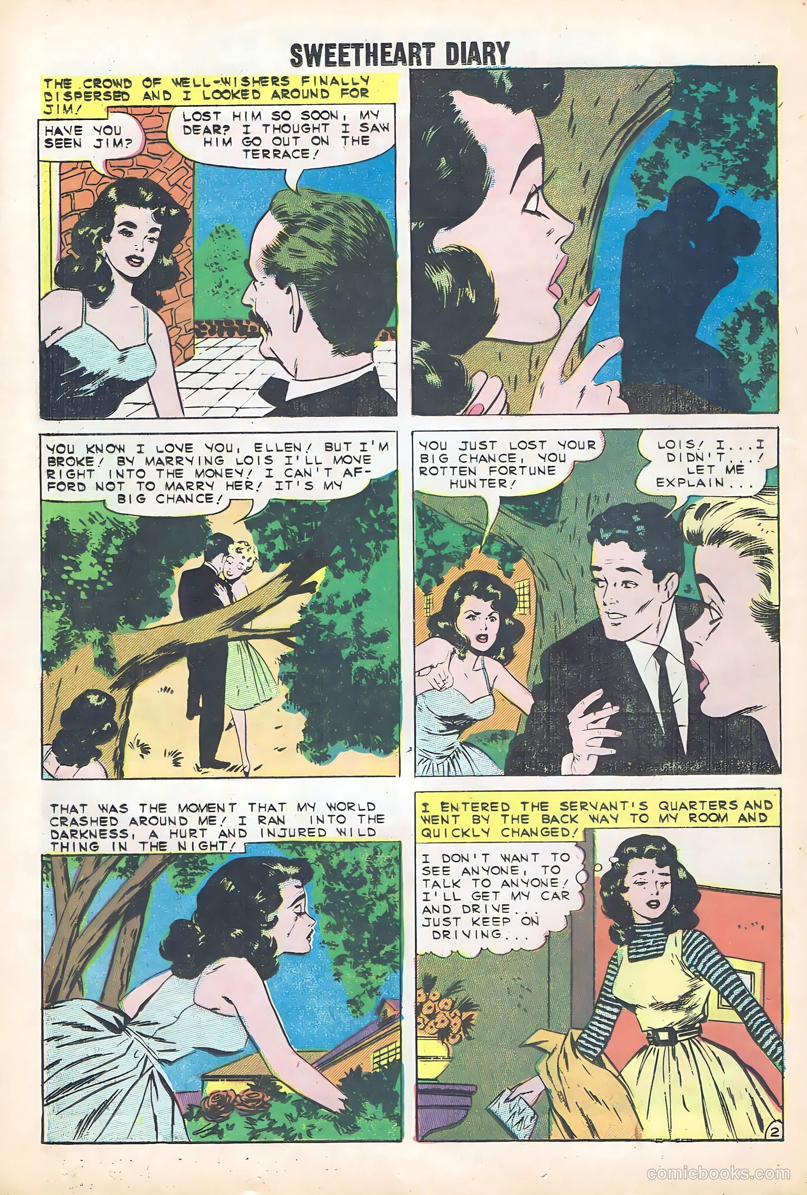 Sweetheart Diary #50 (1960) — page 20 of 36