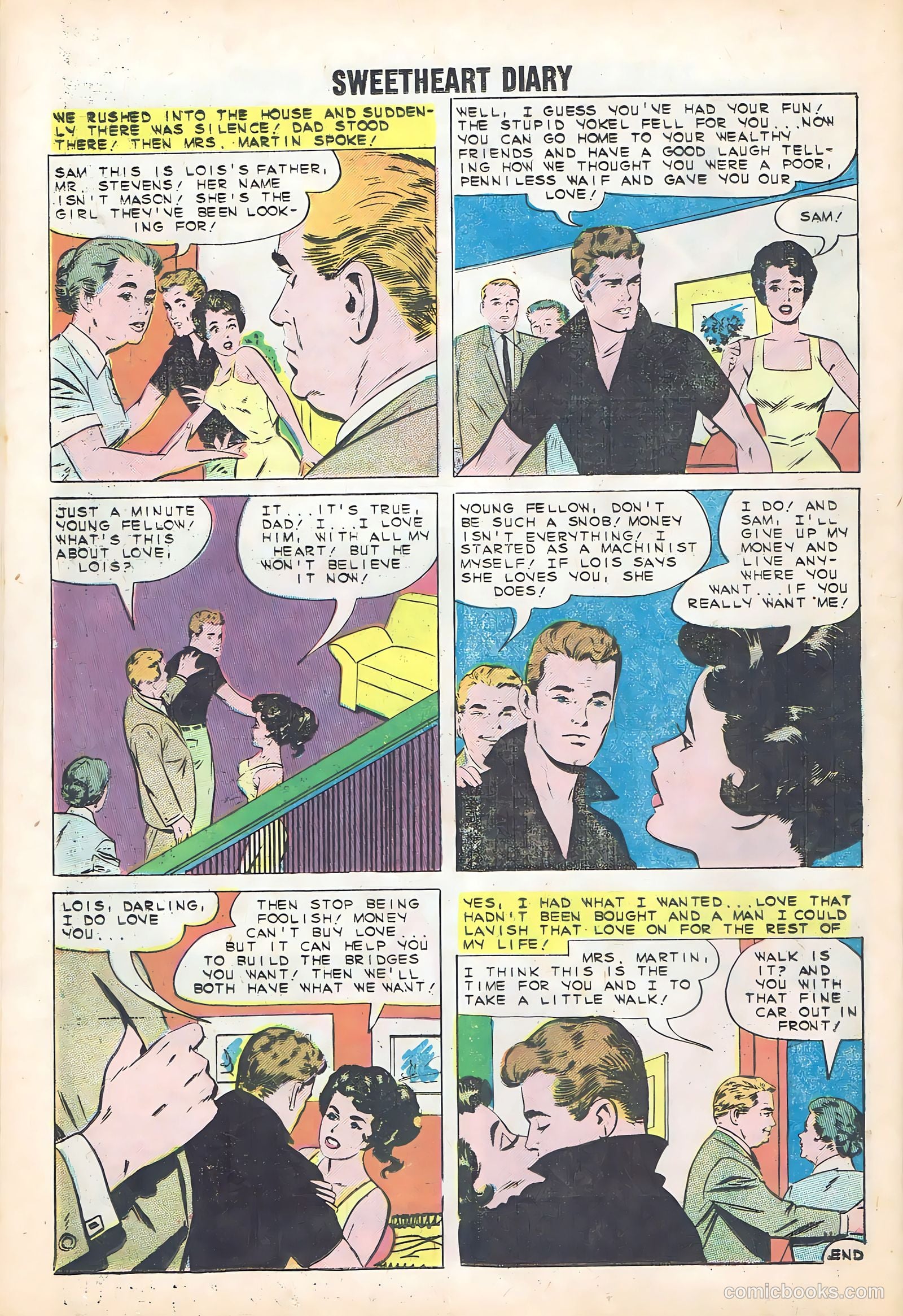 Sweetheart Diary #50 (1960) — page 24 of 36
